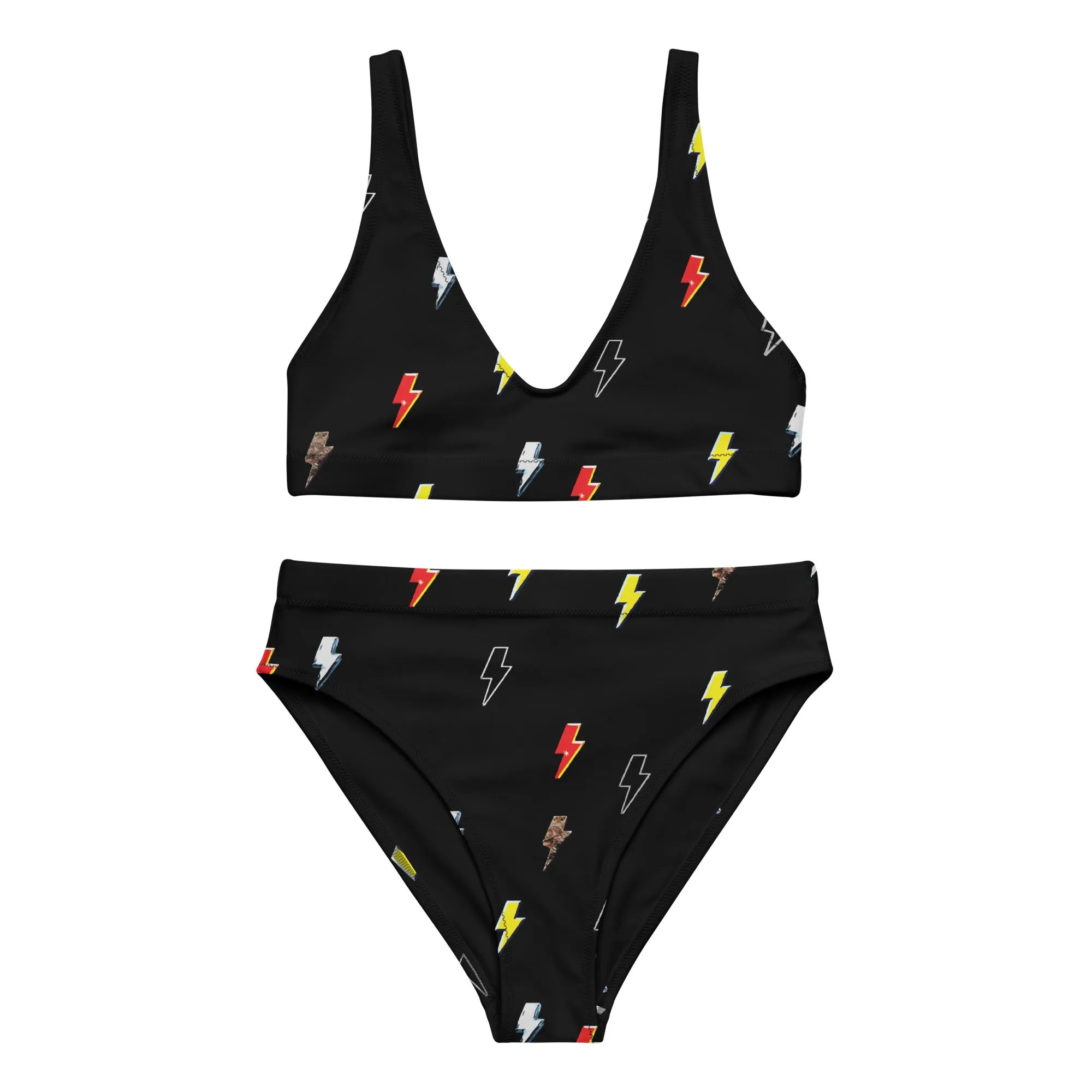 High Voltage High-Waisted Bikini sold by AC/DC