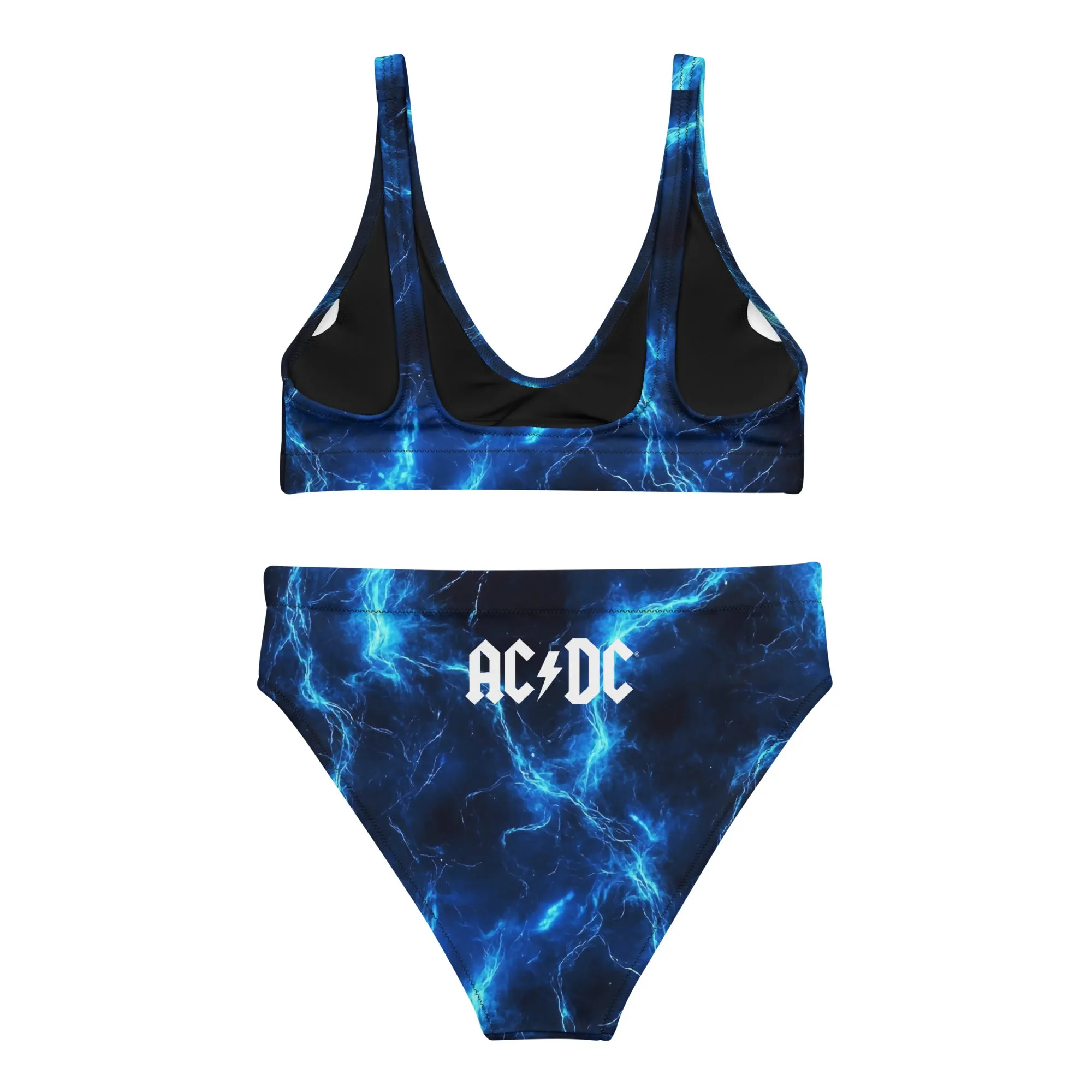 Live Wire High-Waisted Bikini sold by AC/DC product image thumbnail 2