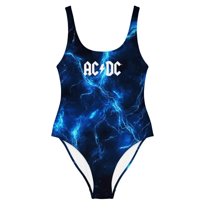 Live Wire One-Piece Swimsuit sold by AC/DC