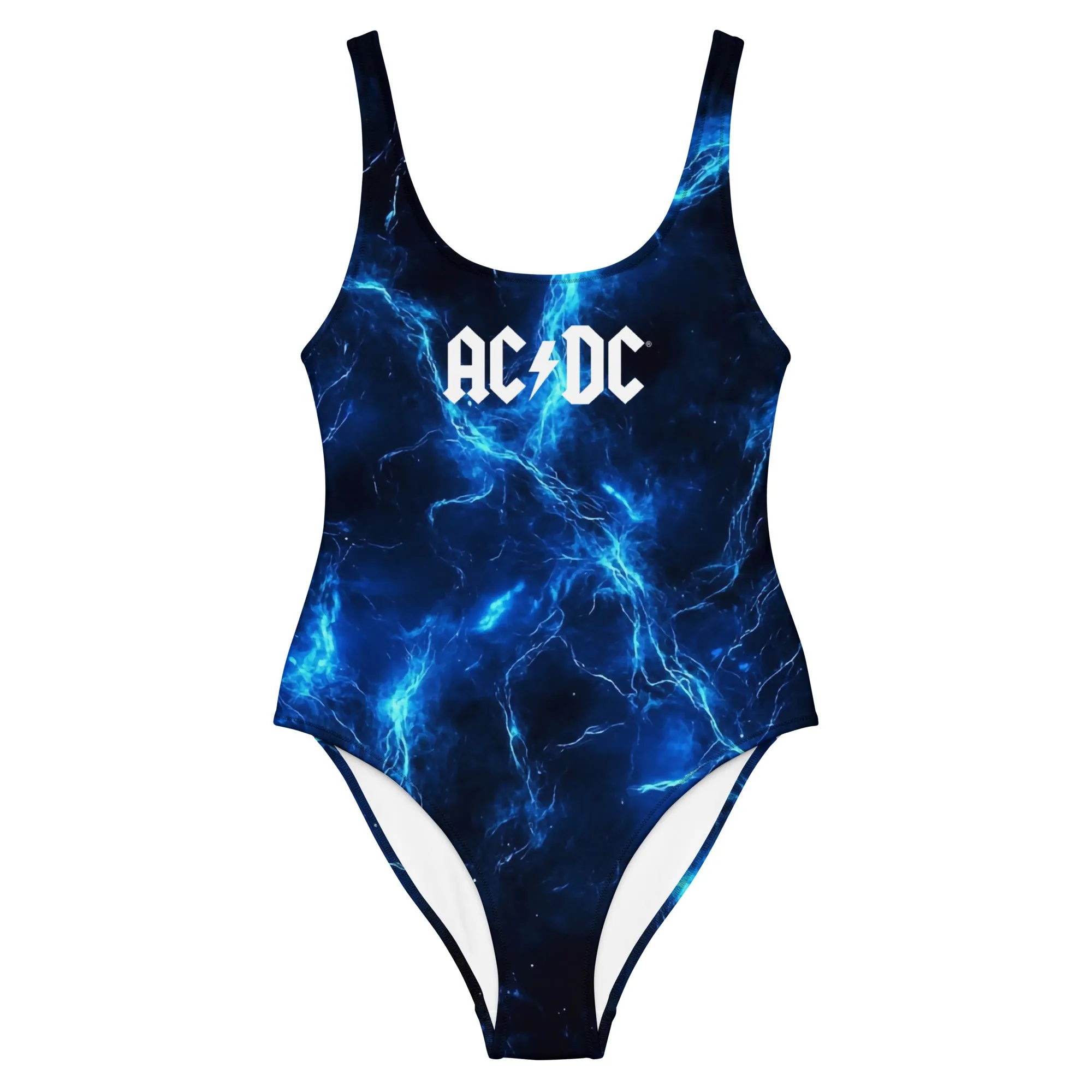 Live Wire One-Piece Swimsuit sold by AC/DC