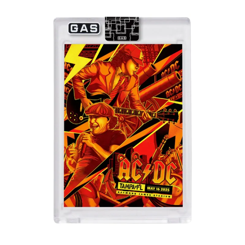 AC/DC Tampa May 16, 2025 Trading Card sold by AC/DC