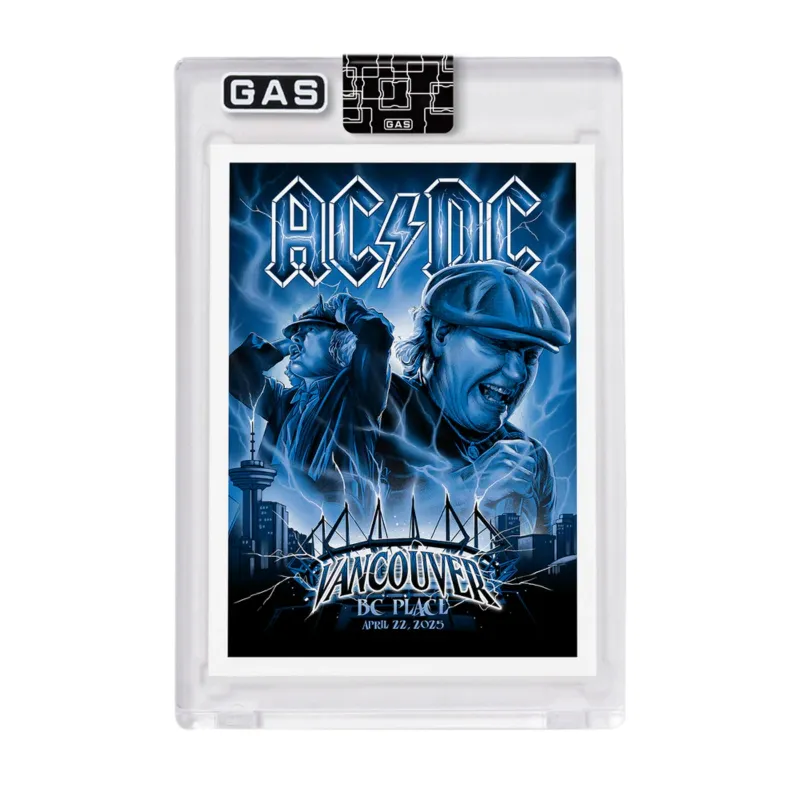 AC/DC Vancouver April 22, 2025 Trading Card sold by AC/DC