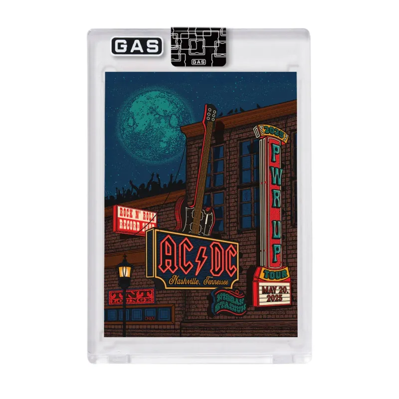 AC/DC Nashville May 20, 2025 Trading Card sold by AC/DC