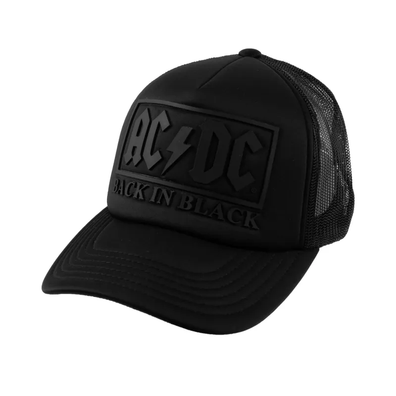 AC/DC Back In Black Trucker Hat sold by AC/DC