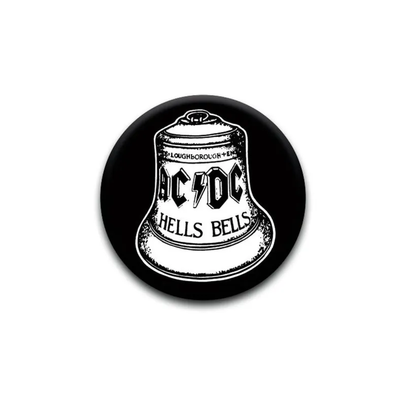 AC/DC Hells Bells BW Pin sold by AC/DC