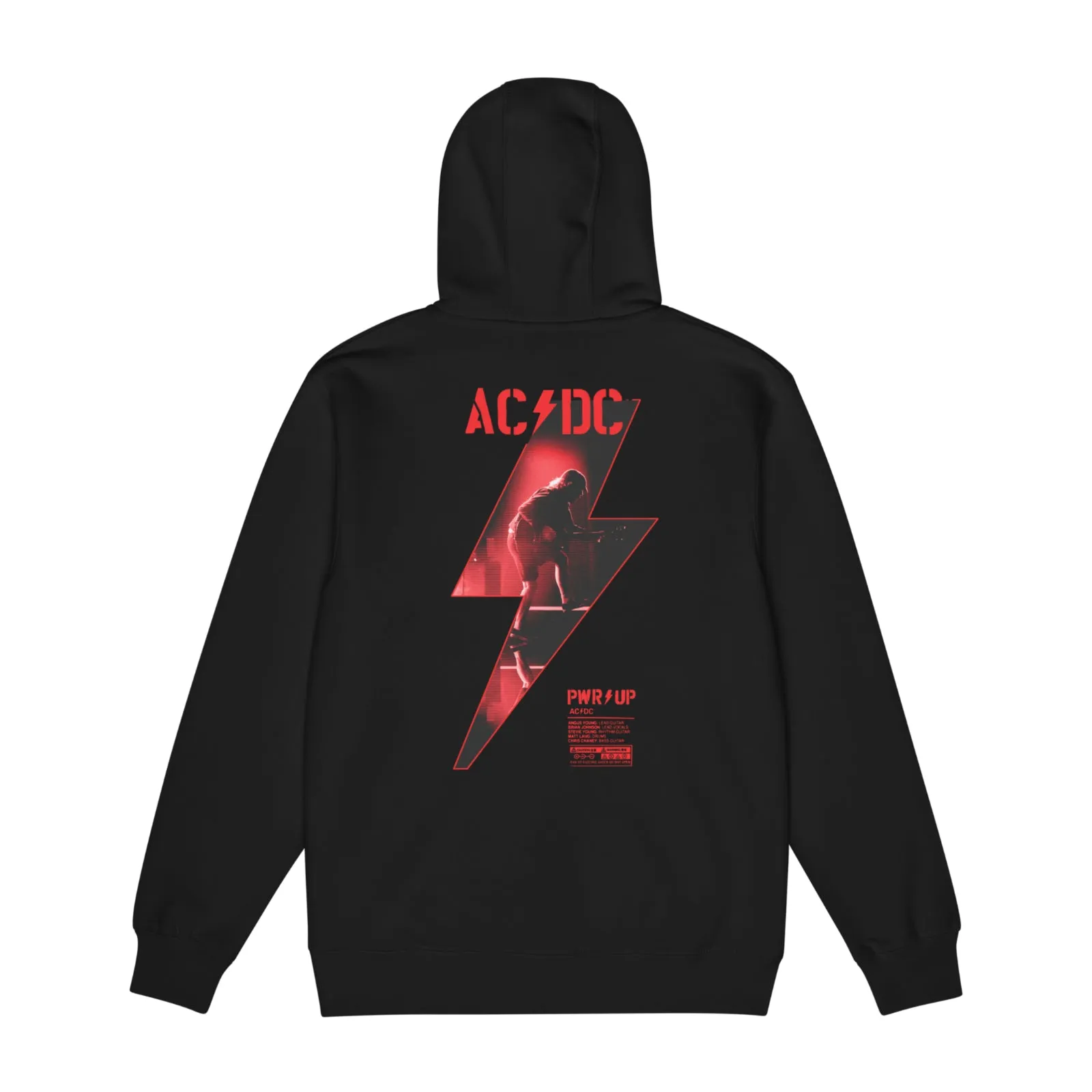 Angus Lightning Bolt PWR UP Tour Zip Hoodie sold by AC/DC