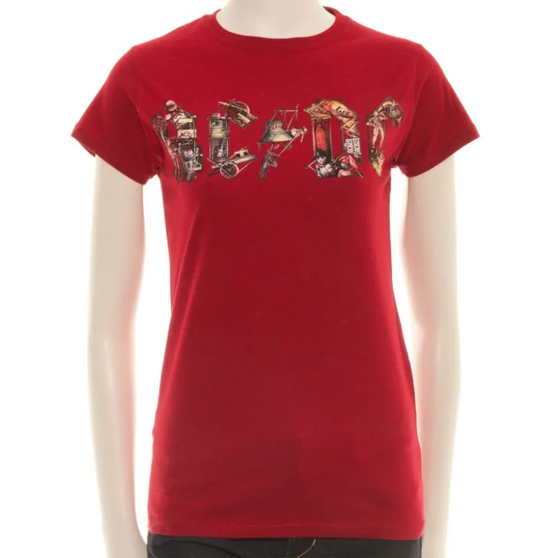 Red Ladies Icon T-Shirt sold by AC/DC