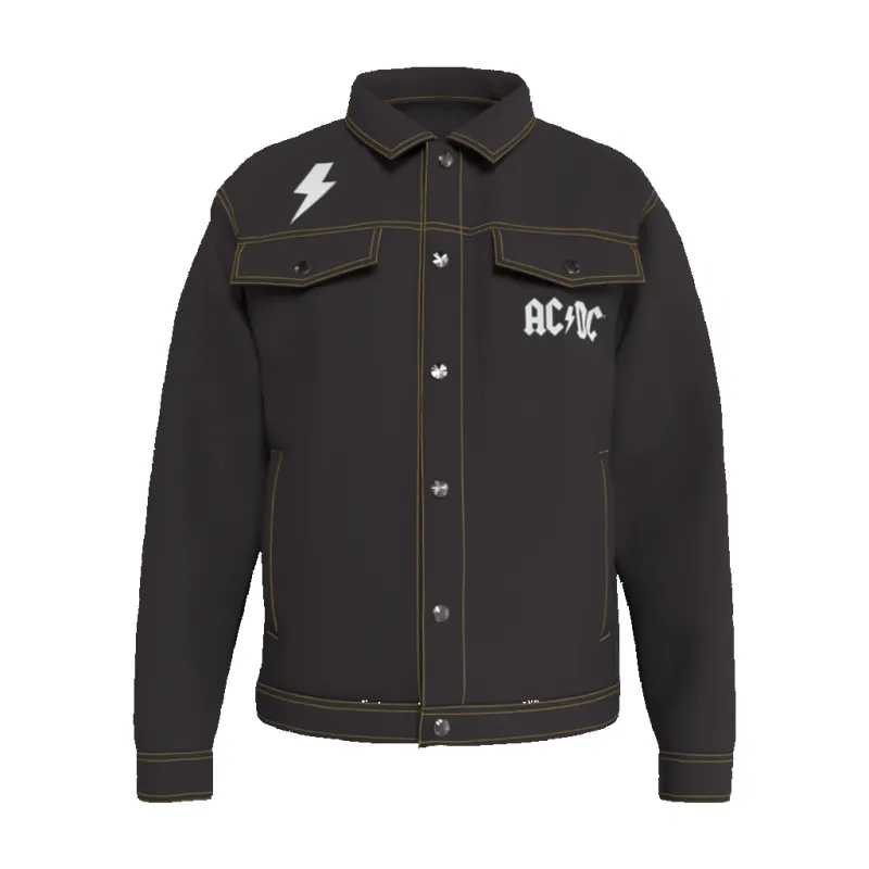 Beware Denim Jacket made by AC/DC