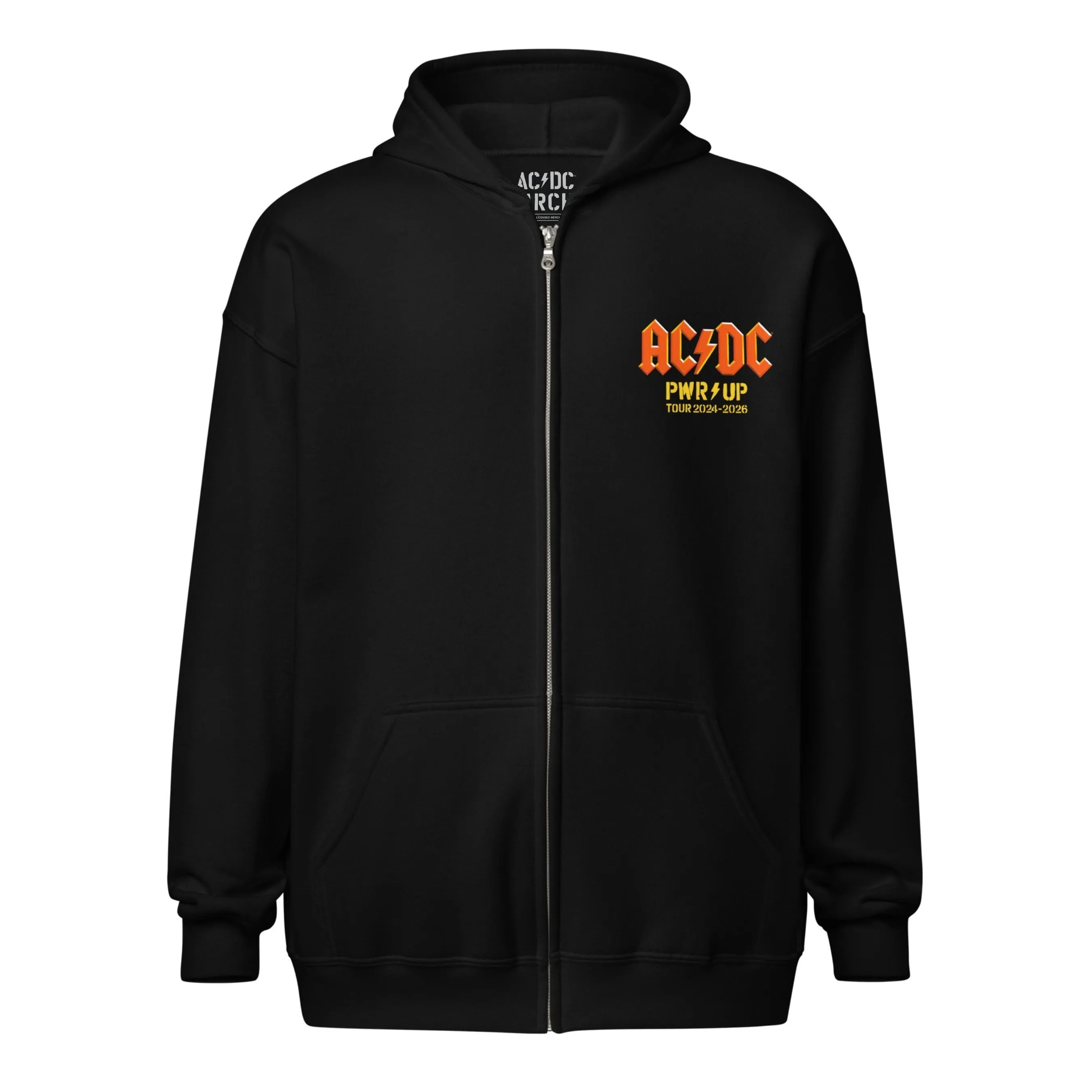 PWR UP World Tour Flags Zip Hoodie sold by AC/DC product image thumbnail 2