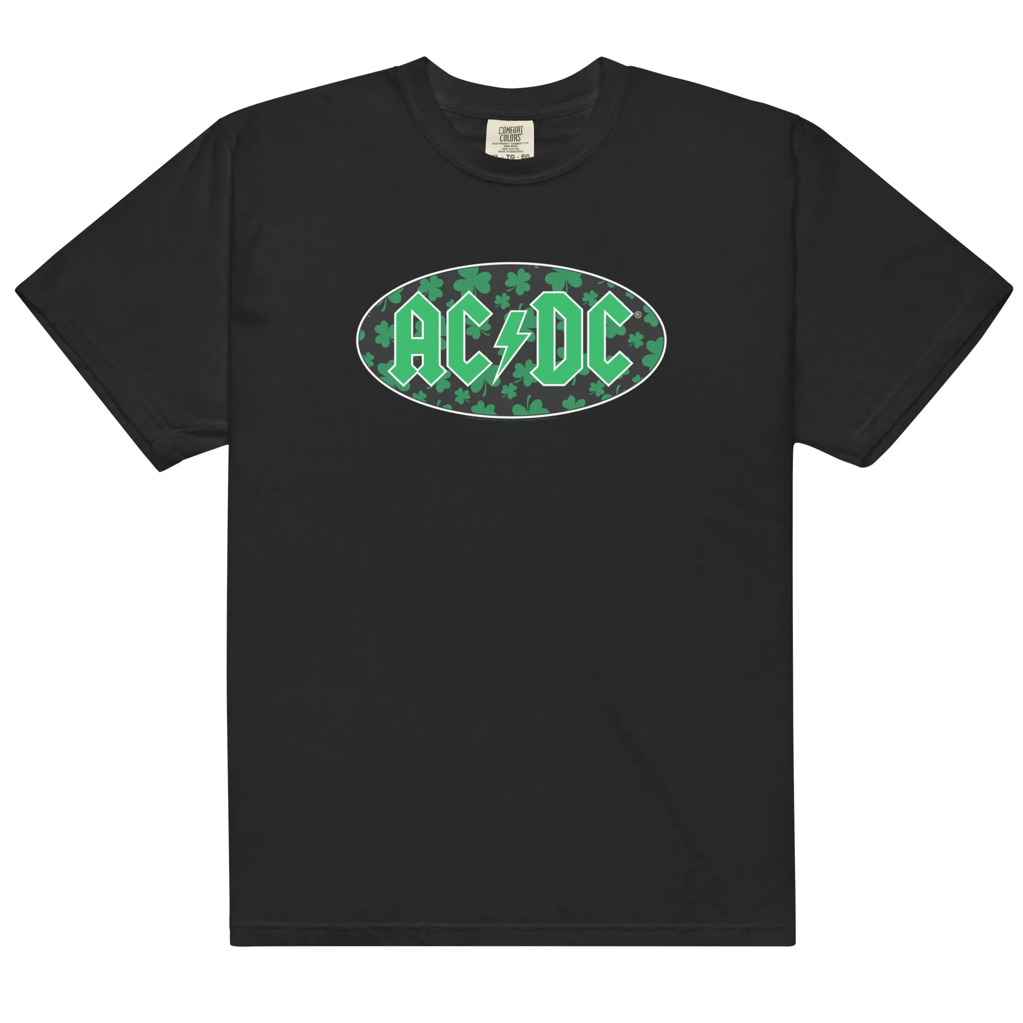 AC/DC Shamrock Green Logo T-Shirt sold by AC/DC