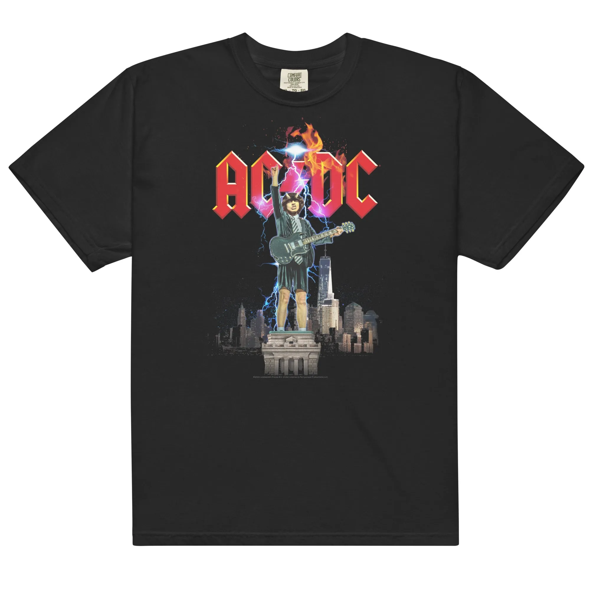 Angus Lady Liberty T-Shirt sold by AC/DC