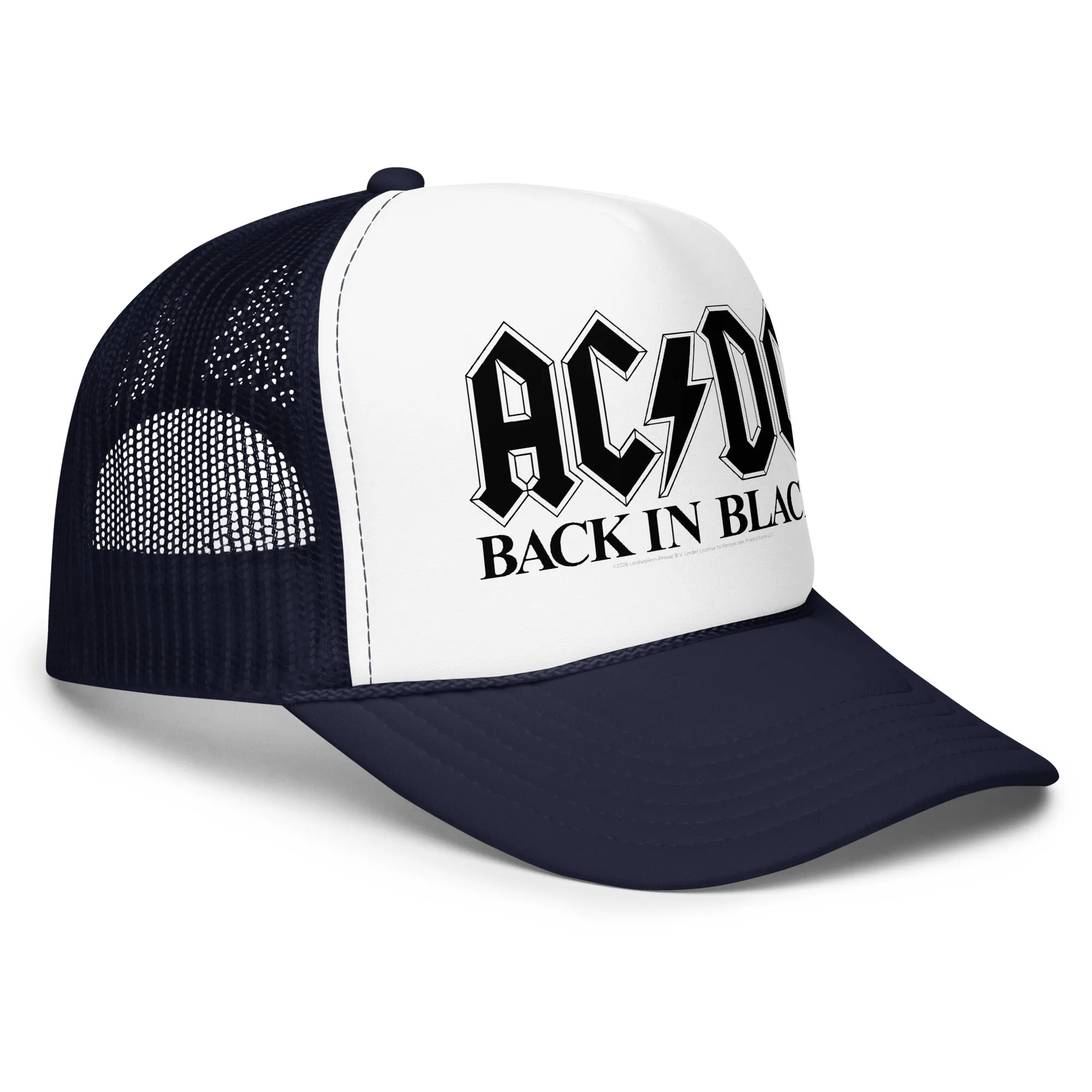 Back in Black Logo Trucker Hat sold by AC/DC product image thumbnail 5