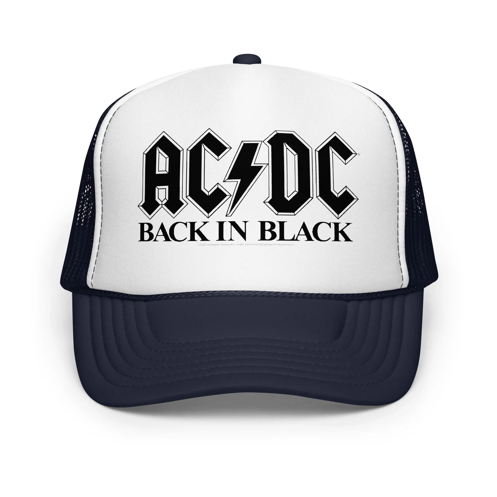 Back in Black Logo Trucker Hat sold by AC/DC product image thumbnail 4