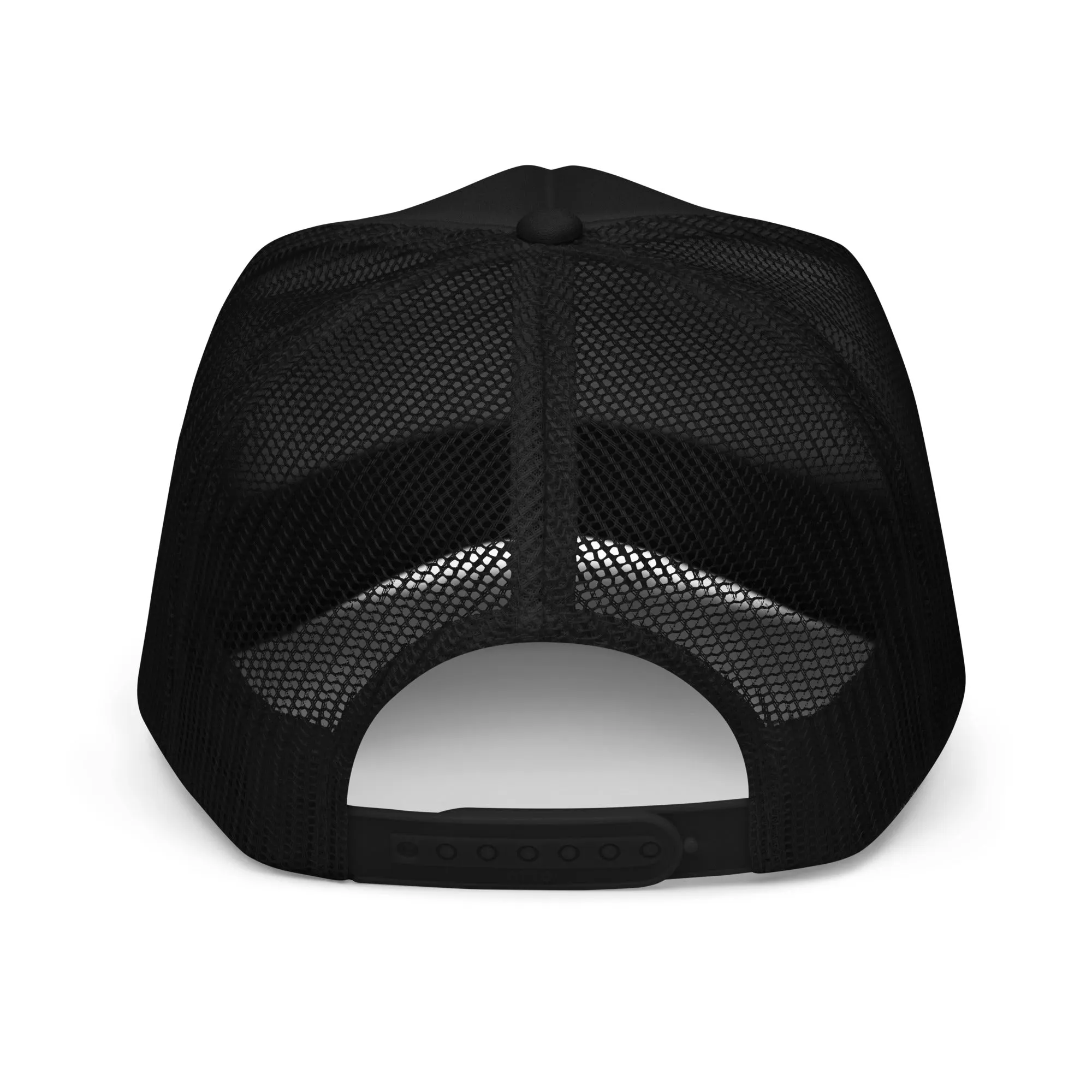 Back in Black White Logo Trucker Hat sold by AC/DC product image thumbnail 3