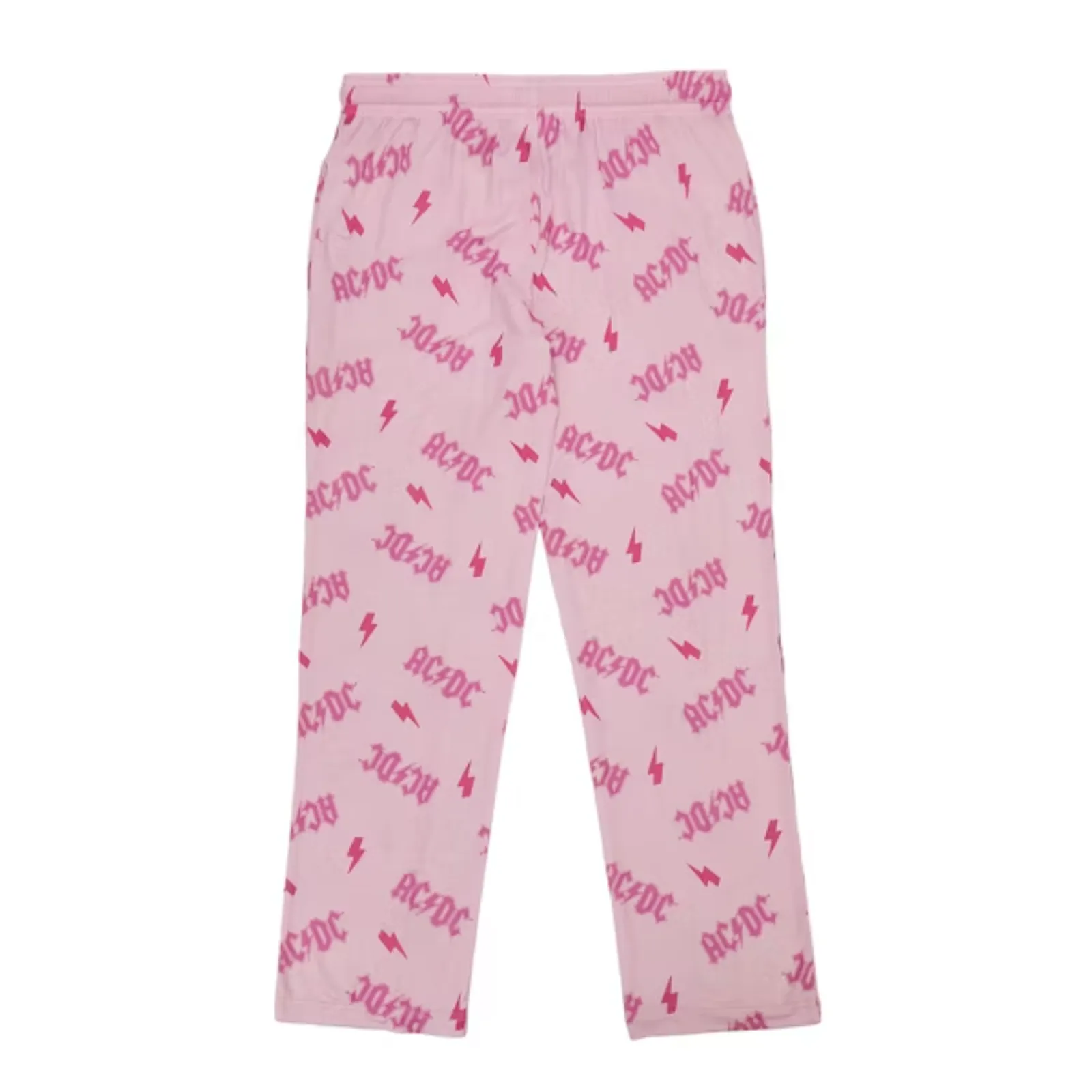 AC/DC Pink Lightning Bolt Pajama Pants sold by AC/DC product image thumbnail 2