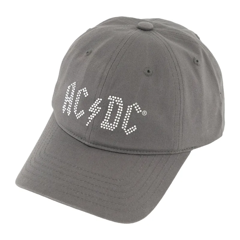 Rhinestone Baseball Hat made by AC/DC