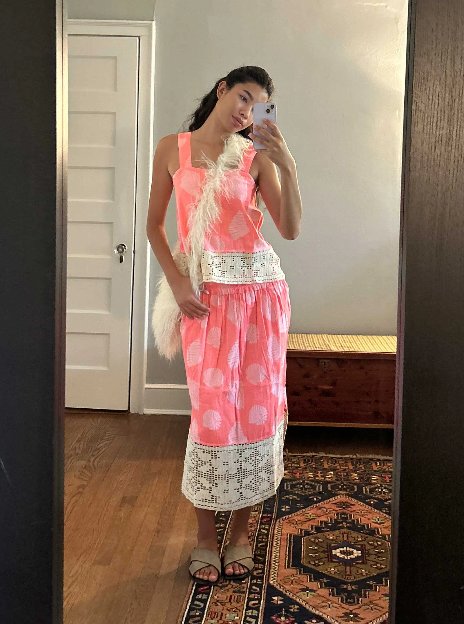 crochet ramona skirt | spring 25 | biscayne sold by Ace & Jig product image thumbnail 2