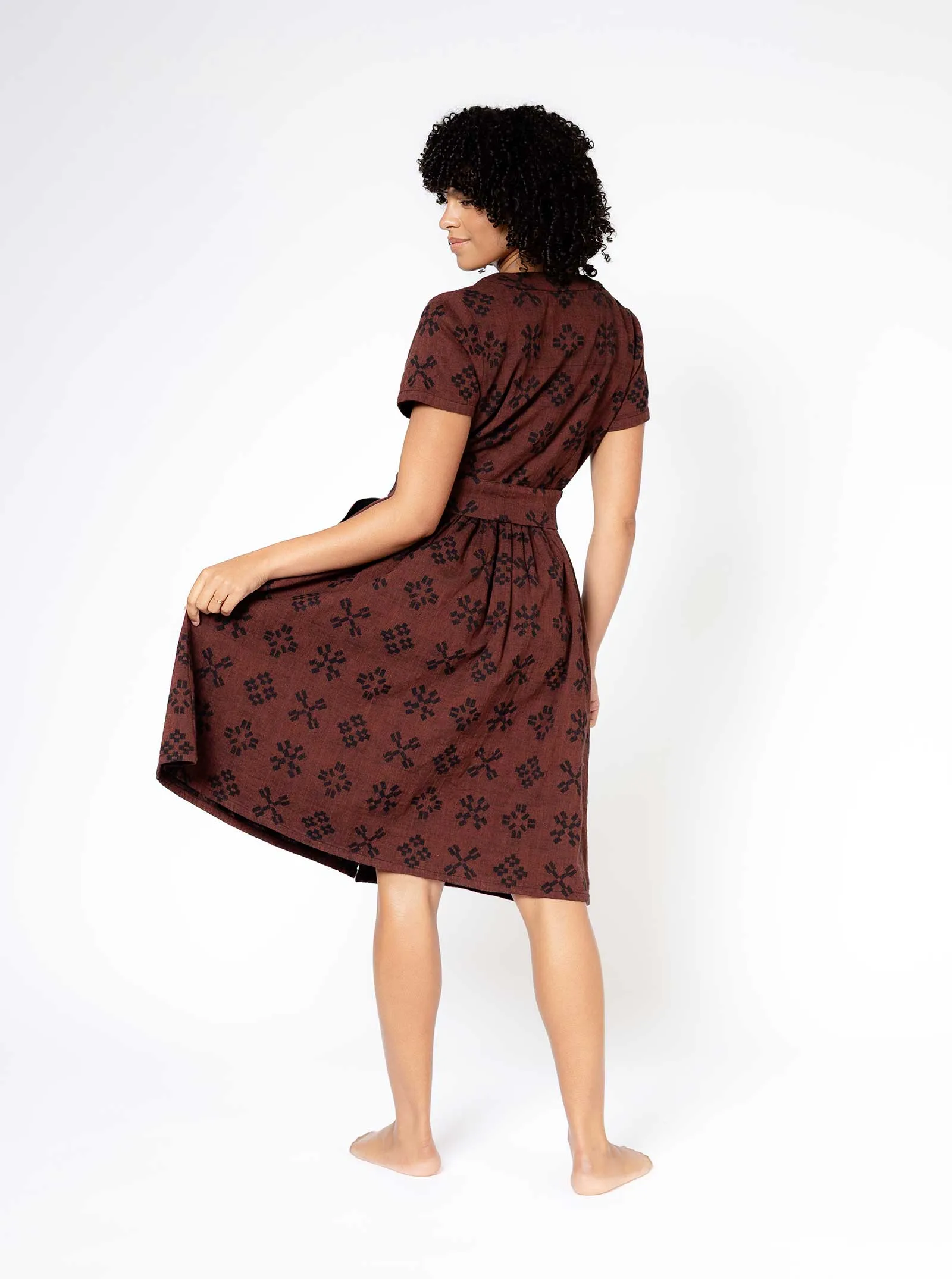 miranda dress | spring 25 | ganache sold by Ace & Jig product image thumbnail 4