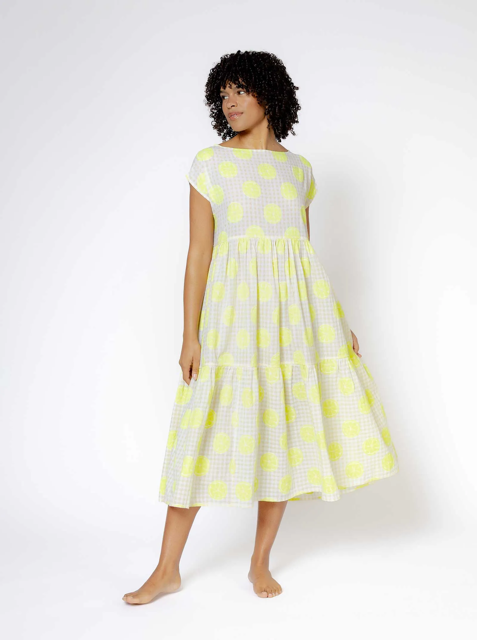 float dress | spring 25 | lemonade sold by Ace & Jig product image thumbnail 3