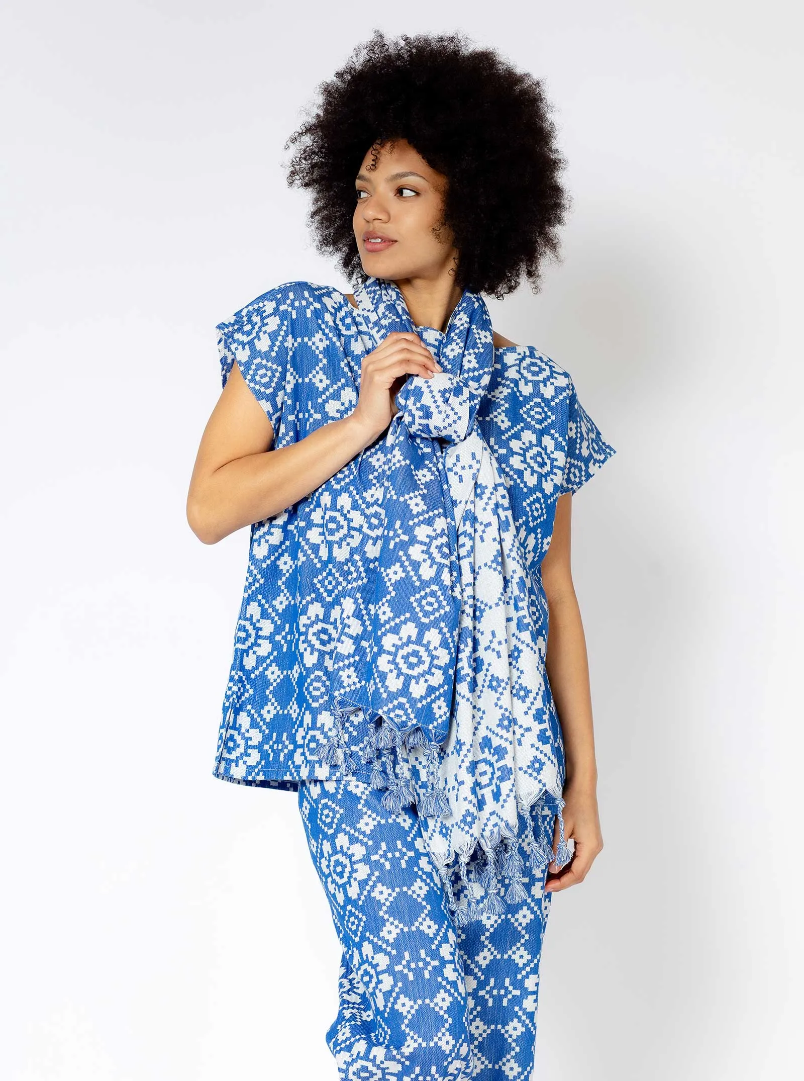 alto scarf | spring 25 | pastime sold by Ace & Jig product image thumbnail 4