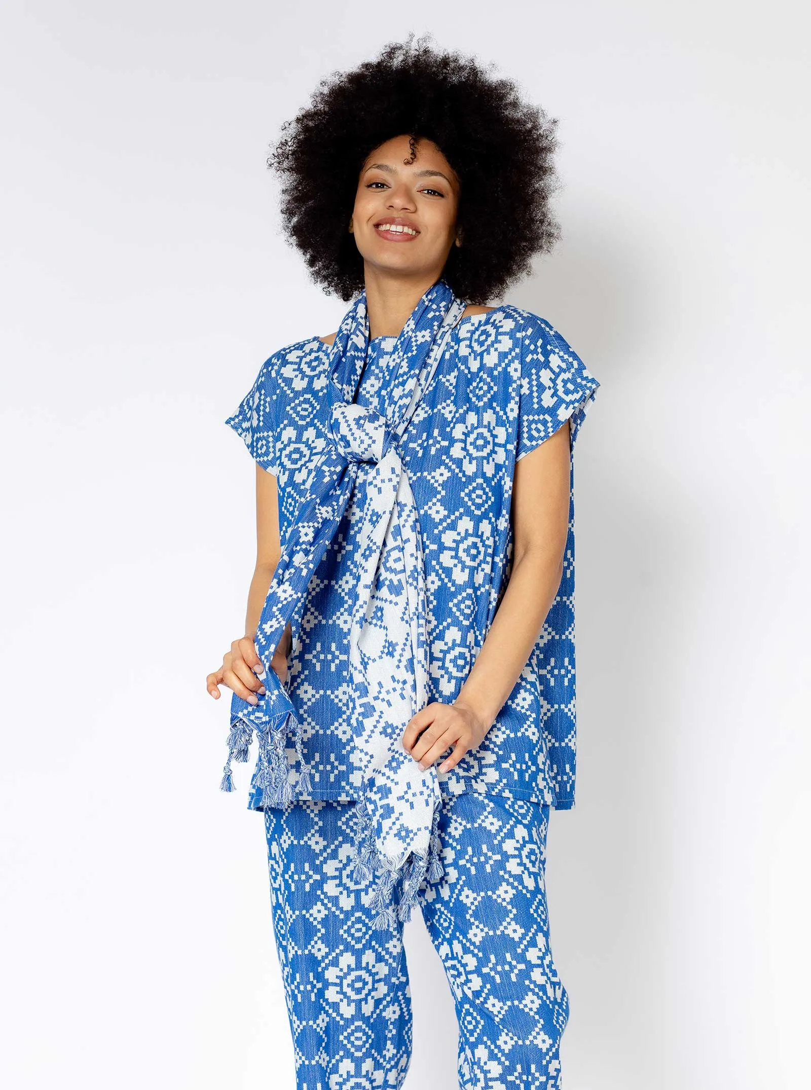 alto scarf | spring 25 | pastime sold by Ace & Jig product image thumbnail 2