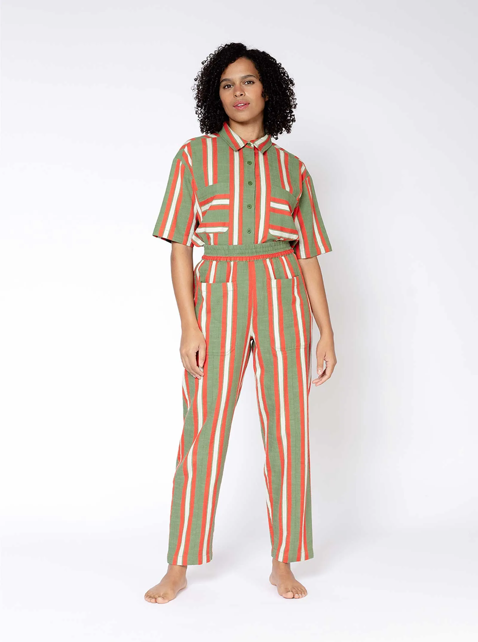 sinclair pant | pre spring 25 | fennel sold by Ace & Jig product image thumbnail 3