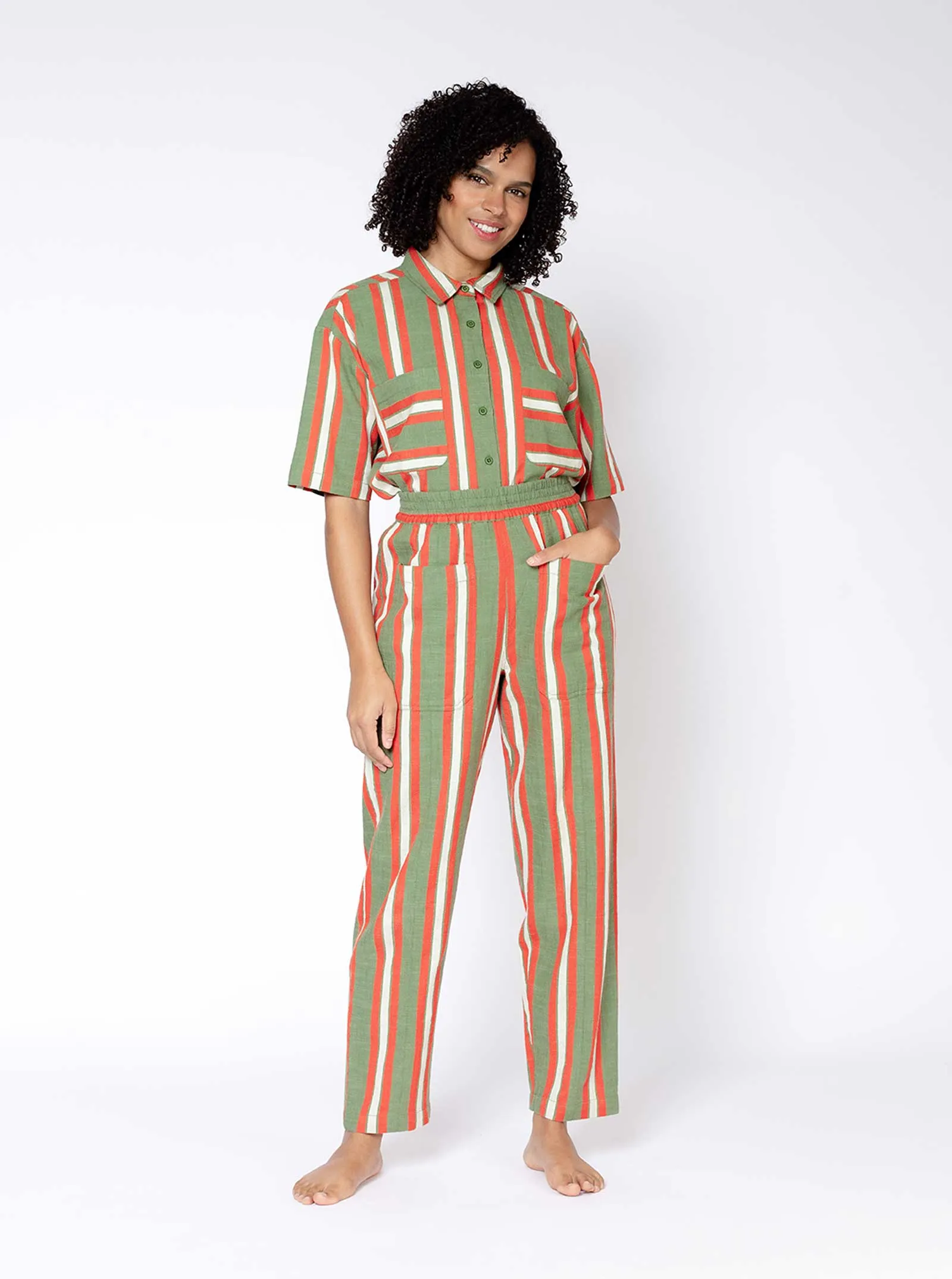 sinclair pant | pre spring 25 | fennel sold by Ace & Jig product image thumbnail 2