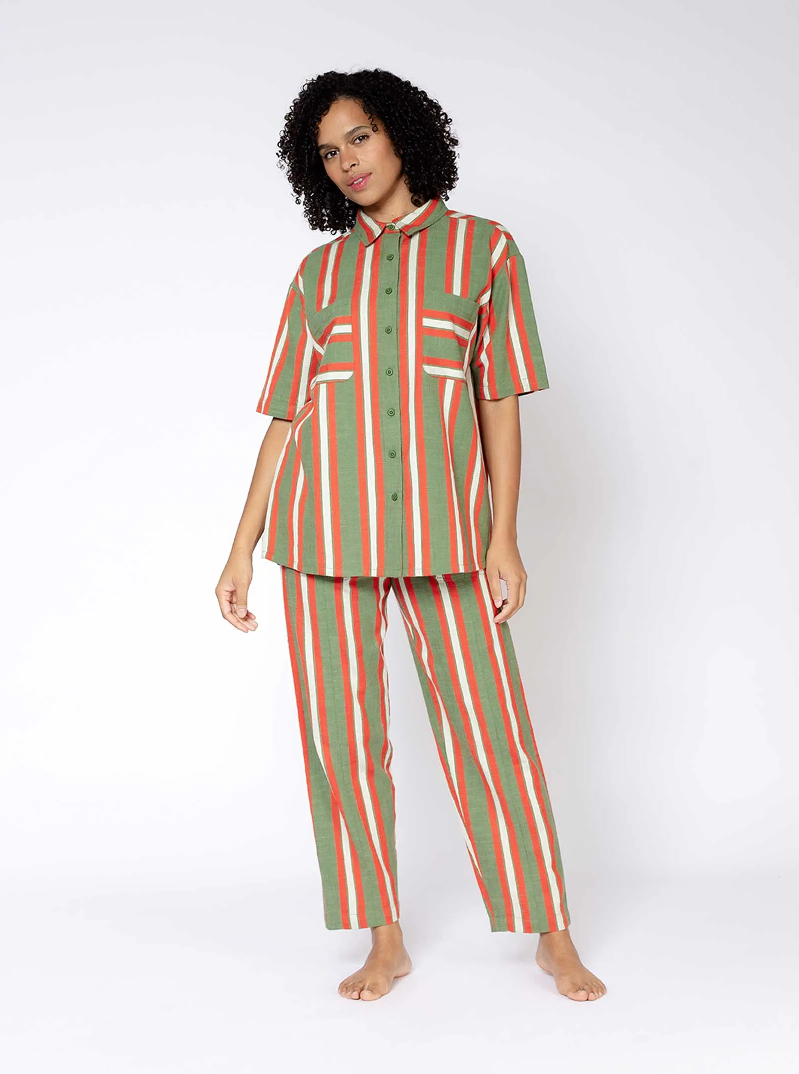 rory shirt | pre spring 25 | fennel sold by Ace & Jig product image thumbnail 4