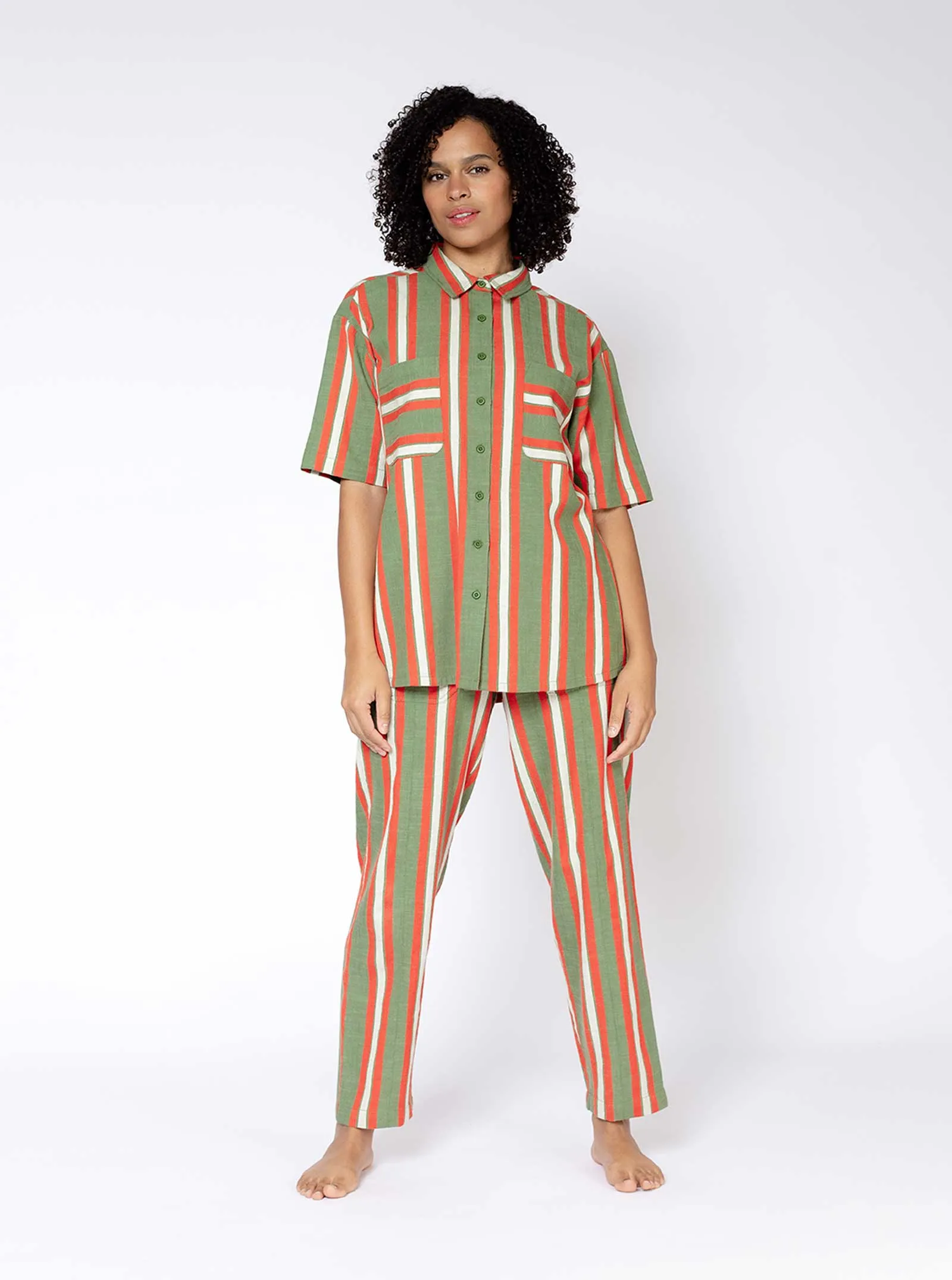 rory shirt | pre spring 25 | fennel sold by Ace & Jig product image thumbnail 3