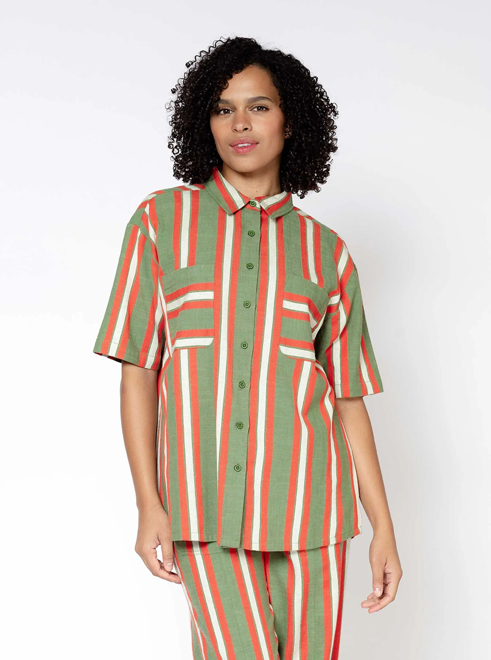 rory shirt | pre spring 25 | fennel sold by Ace & Jig product image thumbnail 2