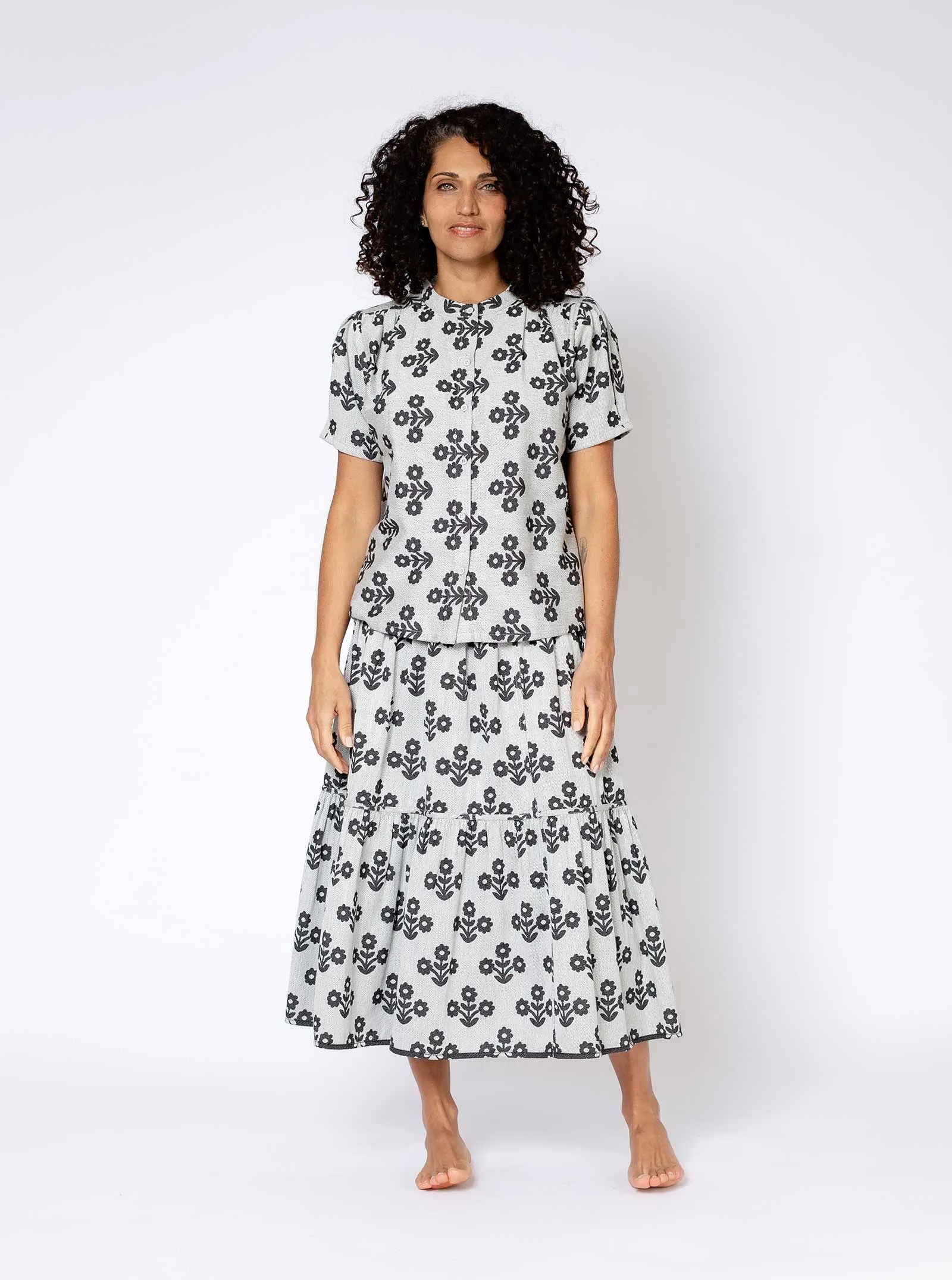 gina blouse | pre spring 25 | seedpearl sold by Ace & Jig product image thumbnail 2