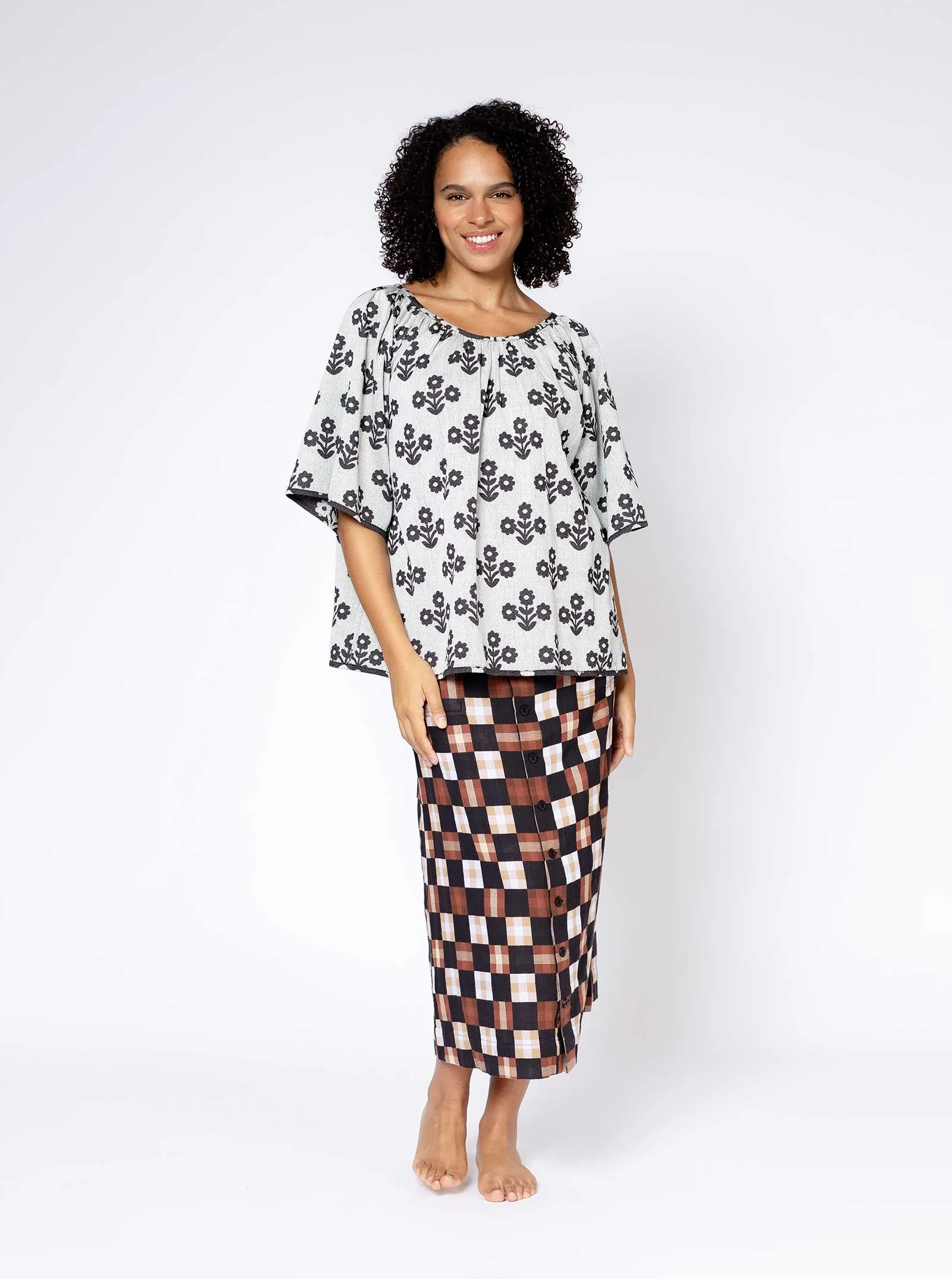gigi top | pre spring 25 | gardenia sold by Ace & Jig product image thumbnail 2