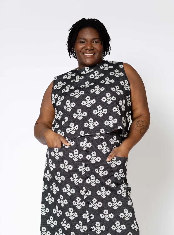 skipper tee | pre spring 25 | gardenia sold by Ace & Jig