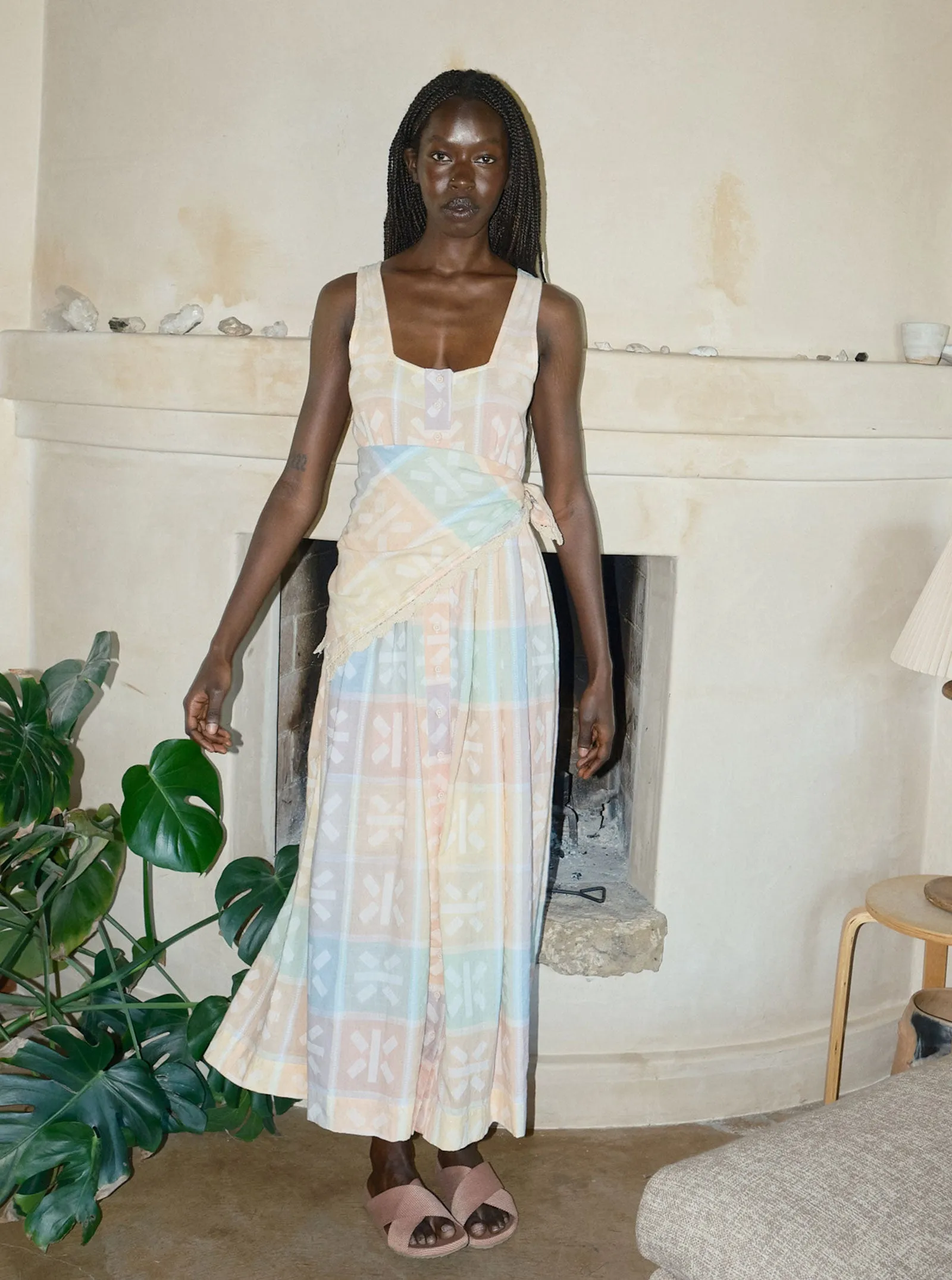 crochet bandana | spring 25 | meringue sold by Ace & Jig product image thumbnail 3