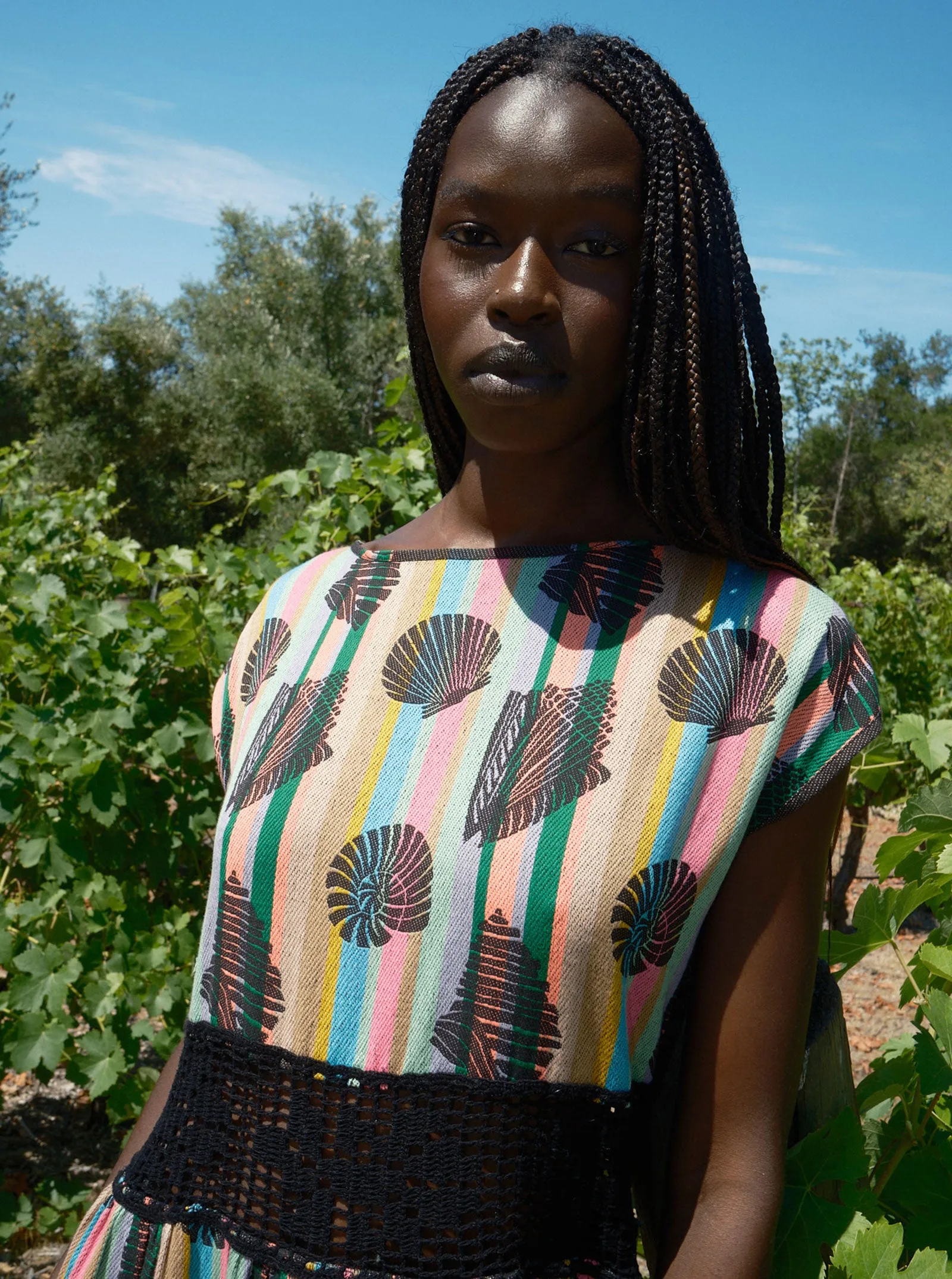 crochet float dress | spring 25 | beachcomber sold by Ace & Jig product image thumbnail 3