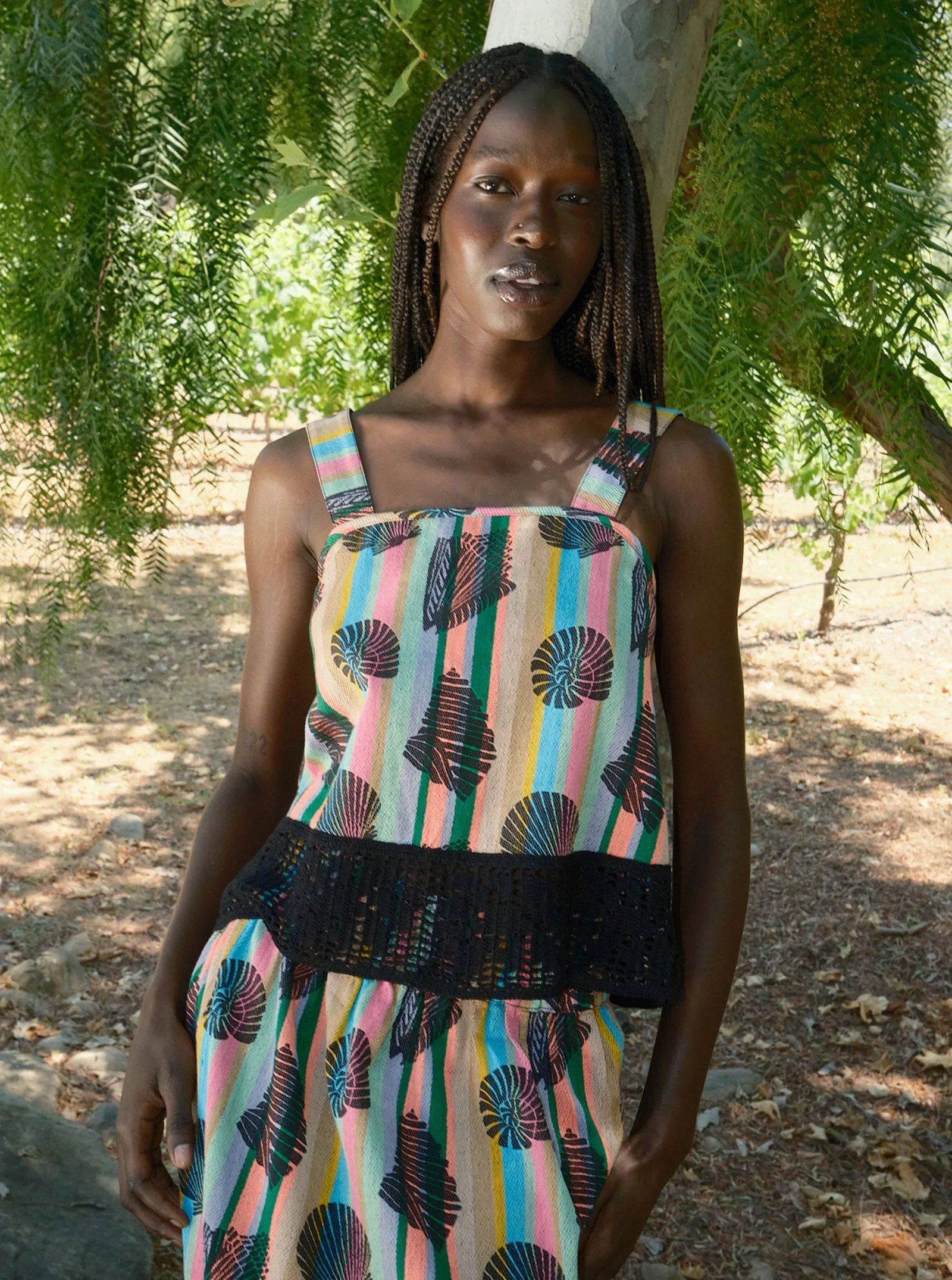 crochet colette top | spring 25 | sandcastle sold by Ace & Jig