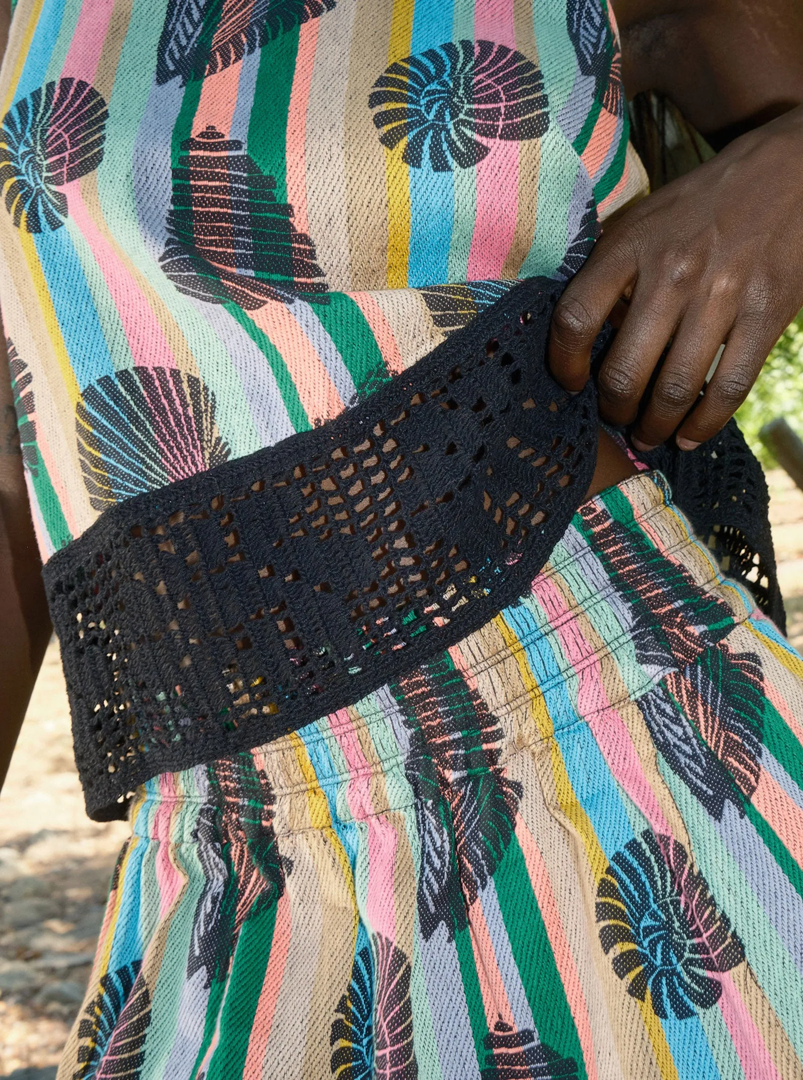 crochet colette top | spring 25 | sandcastle sold by Ace & Jig product image thumbnail 2