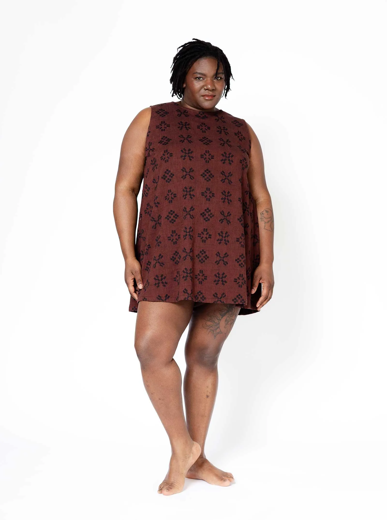 kaia dress | spring 25 | ganache sold by Ace & Jig product image thumbnail 3