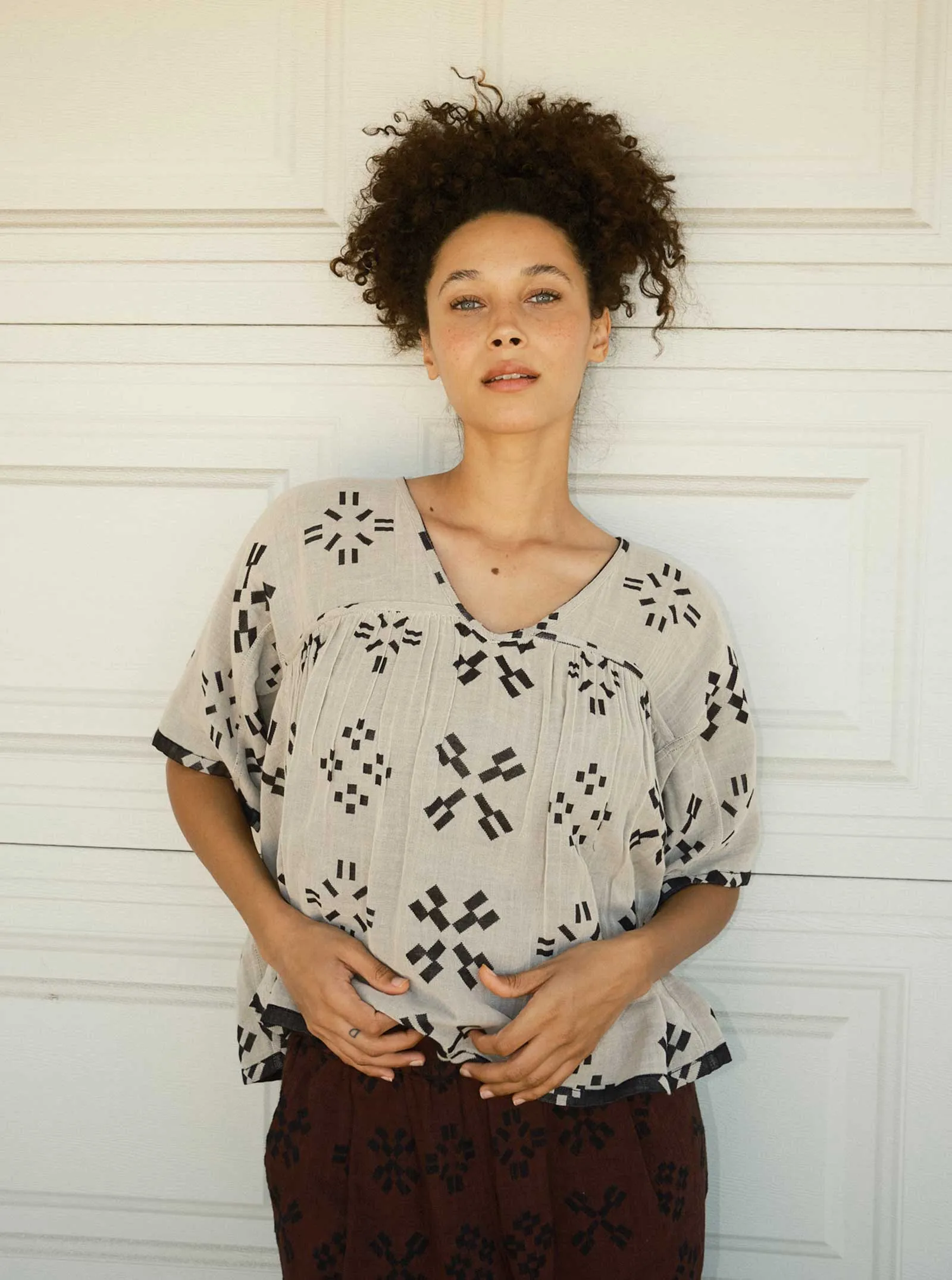 maura top | spring 25 | cartwheel sold by Ace & Jig product image thumbnail 2