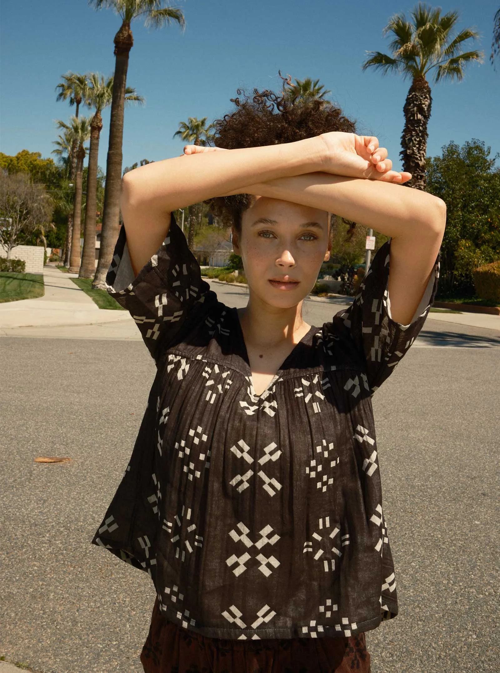 maura top | spring 25 | cartwheel sold by Ace & Jig