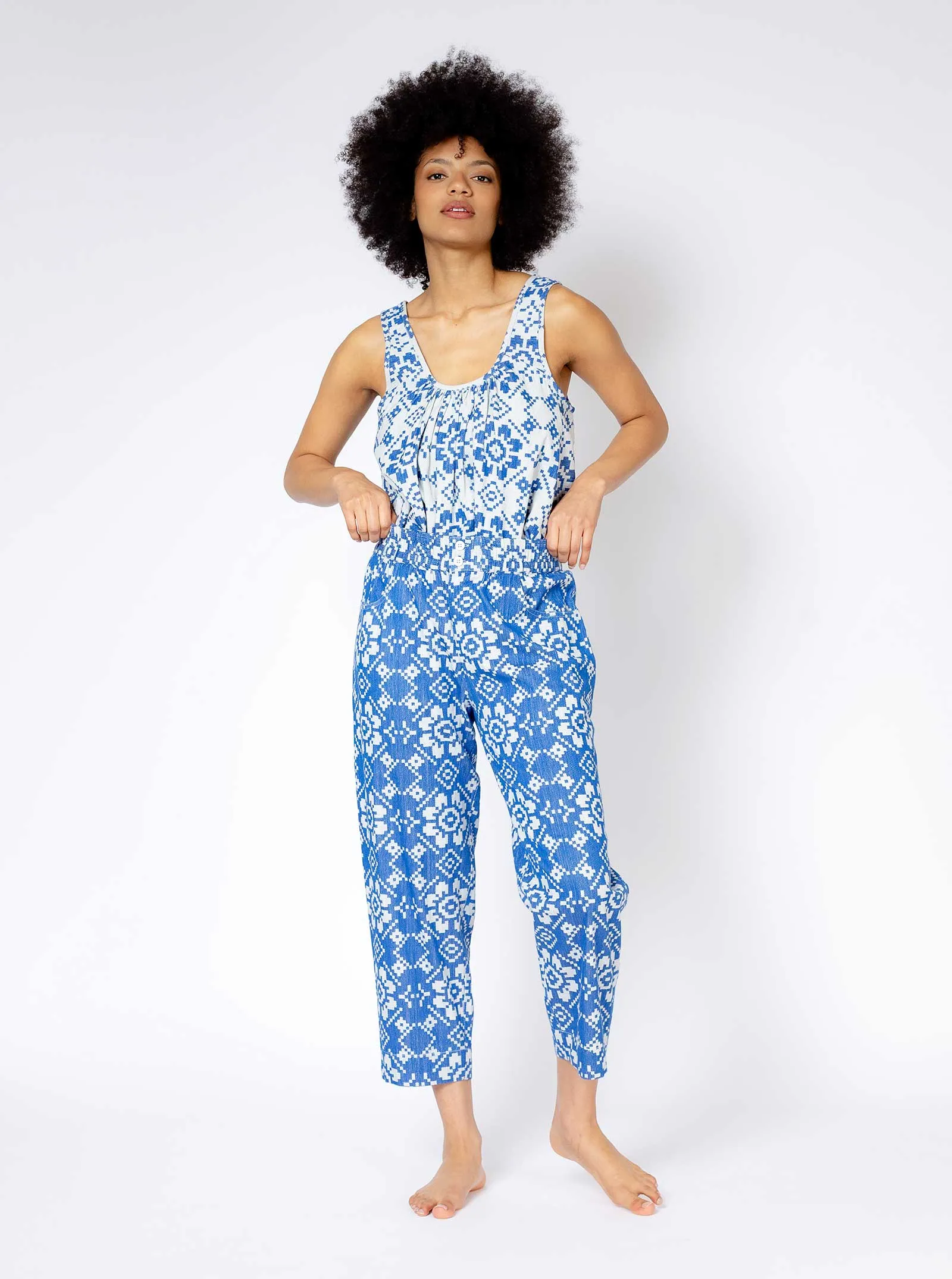 nicky pant | spring 25 | blue pastime sold by Ace & Jig product image thumbnail 3