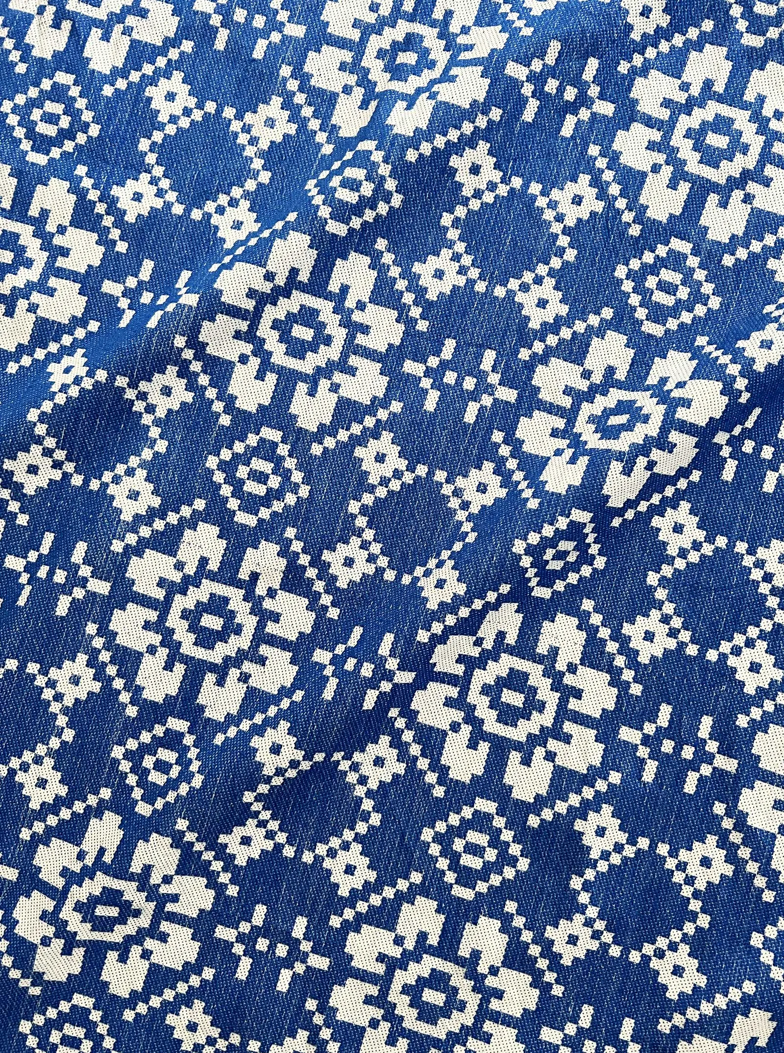 nat shift | spring 25 | blue pastime sold by Ace & Jig product image thumbnail 5