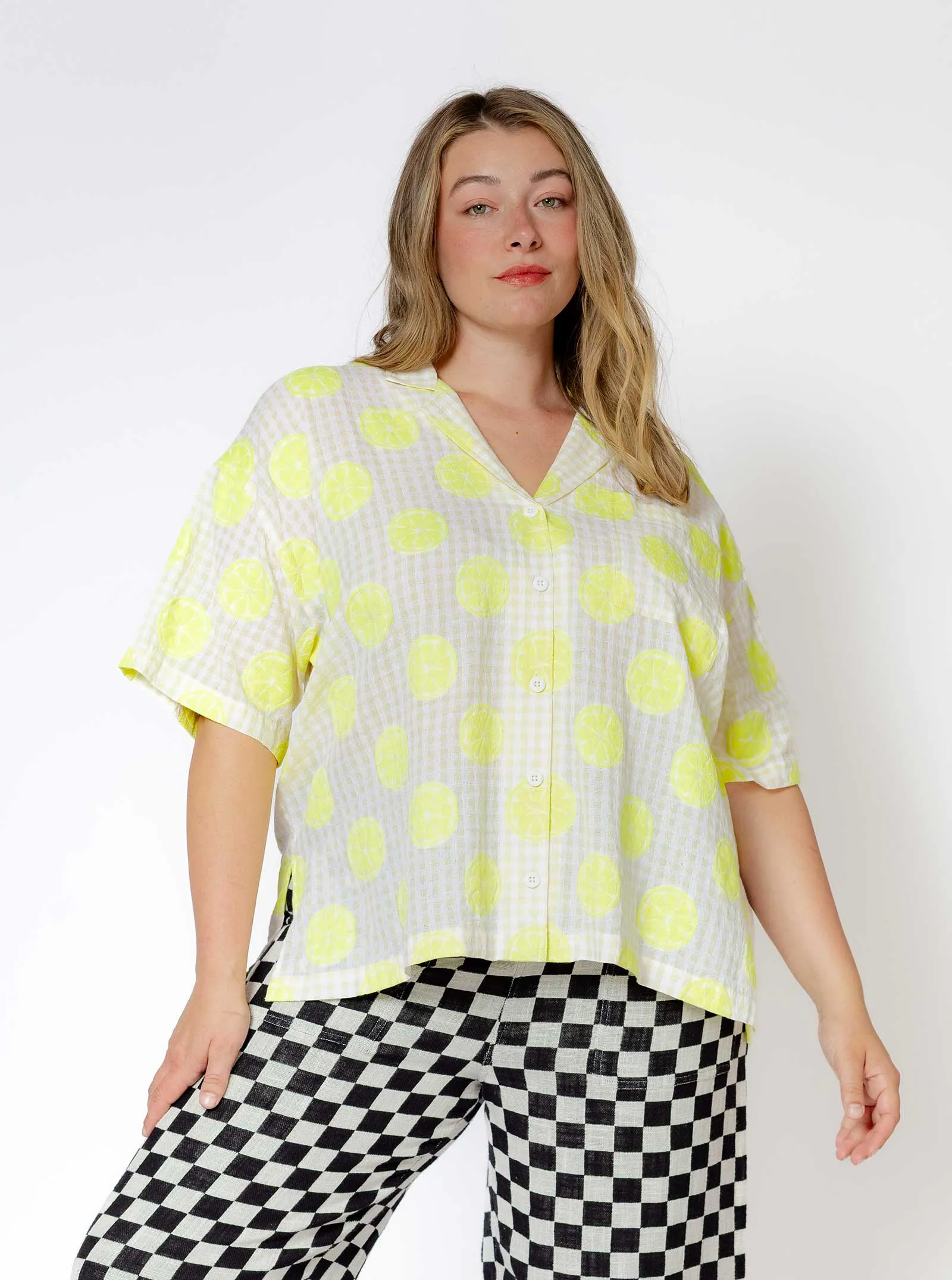 bobby shirt | spring 25 | lemonade sold by Ace & Jig product image thumbnail 3