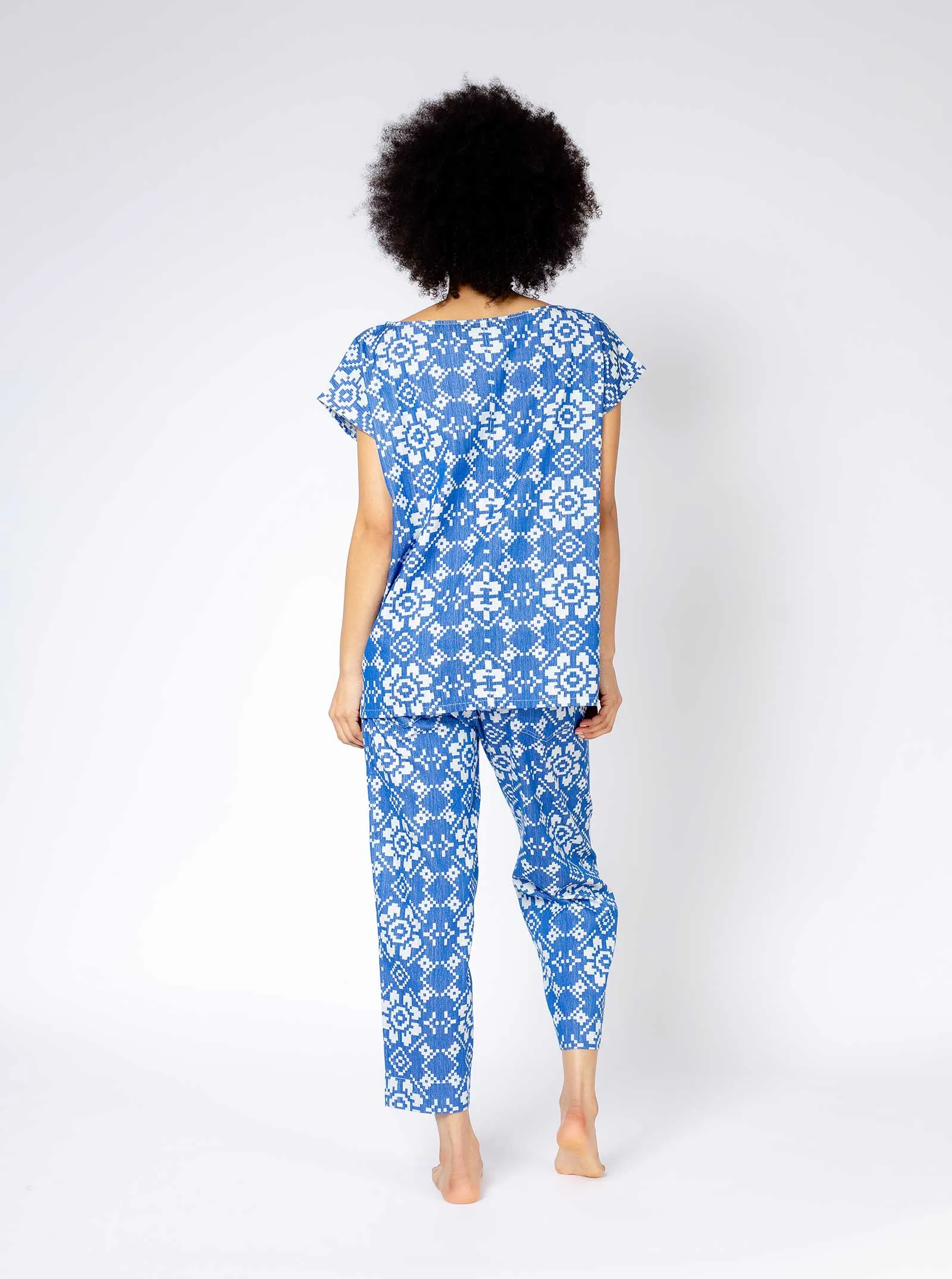 city tee | spring 25 | blue pastime sold by Ace & Jig product image thumbnail 4