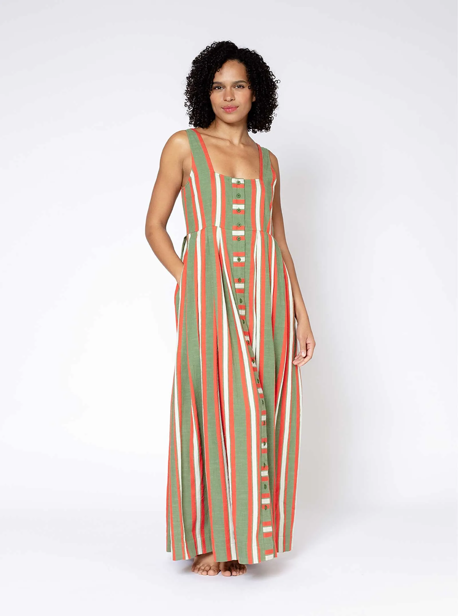 ginger dress | pre spring 25 | fennel sold by Ace & Jig