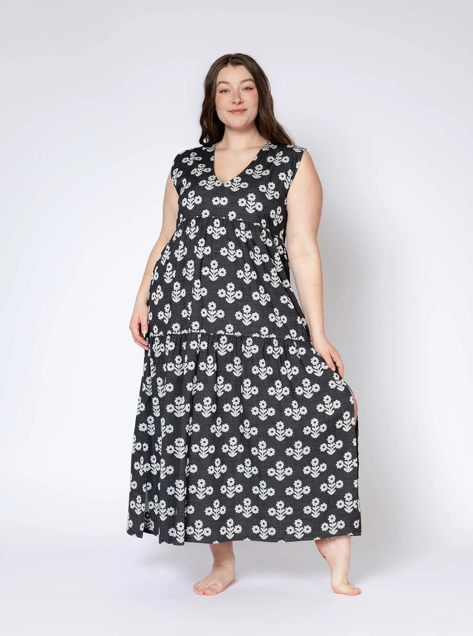 jules dress | pre spring 25 | gardenia sold by Ace & Jig product image thumbnail 3