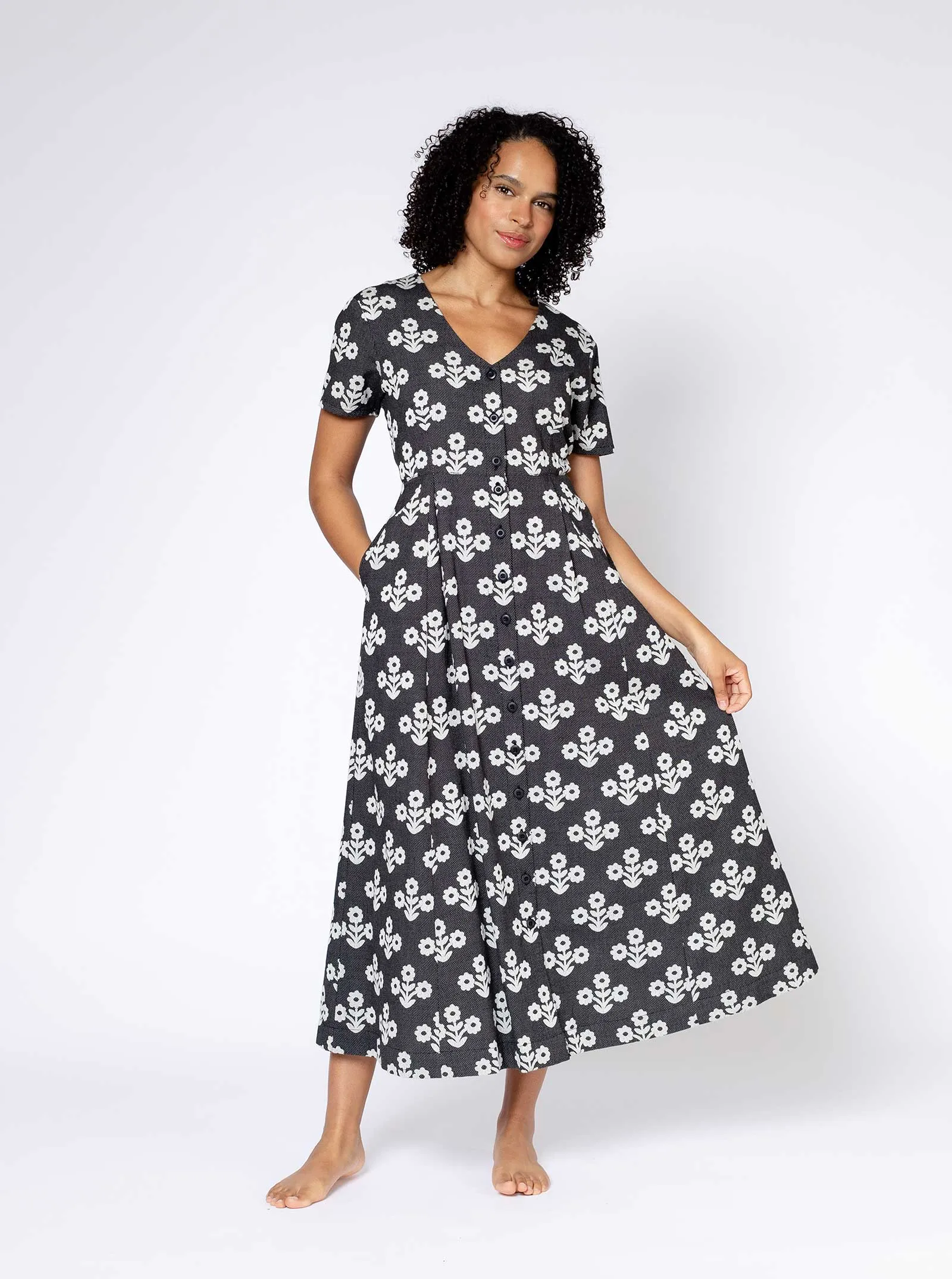 joyce dress | pre spring 25 | gardenia sold by Ace & Jig