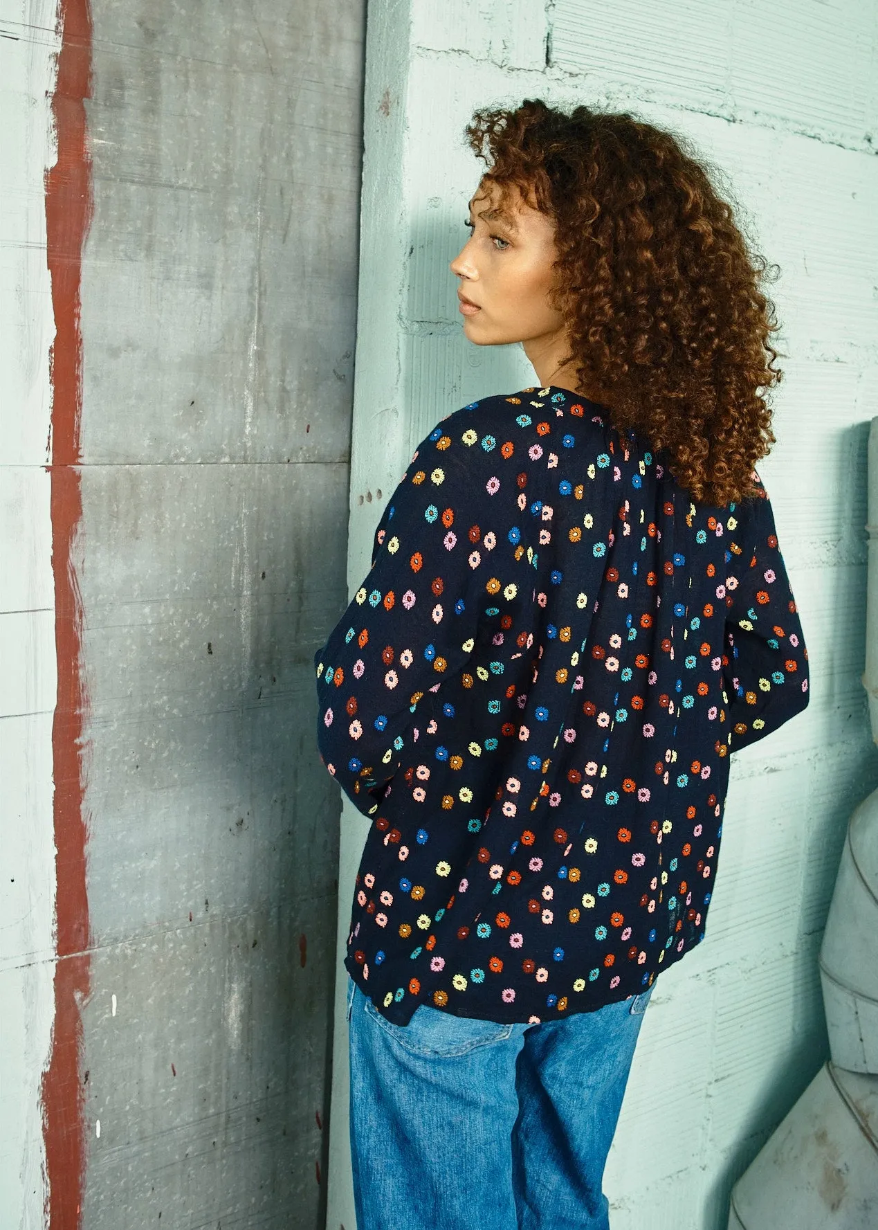 daryl blouse | fall 25 | polka sold by Ace & Jig product image thumbnail 2