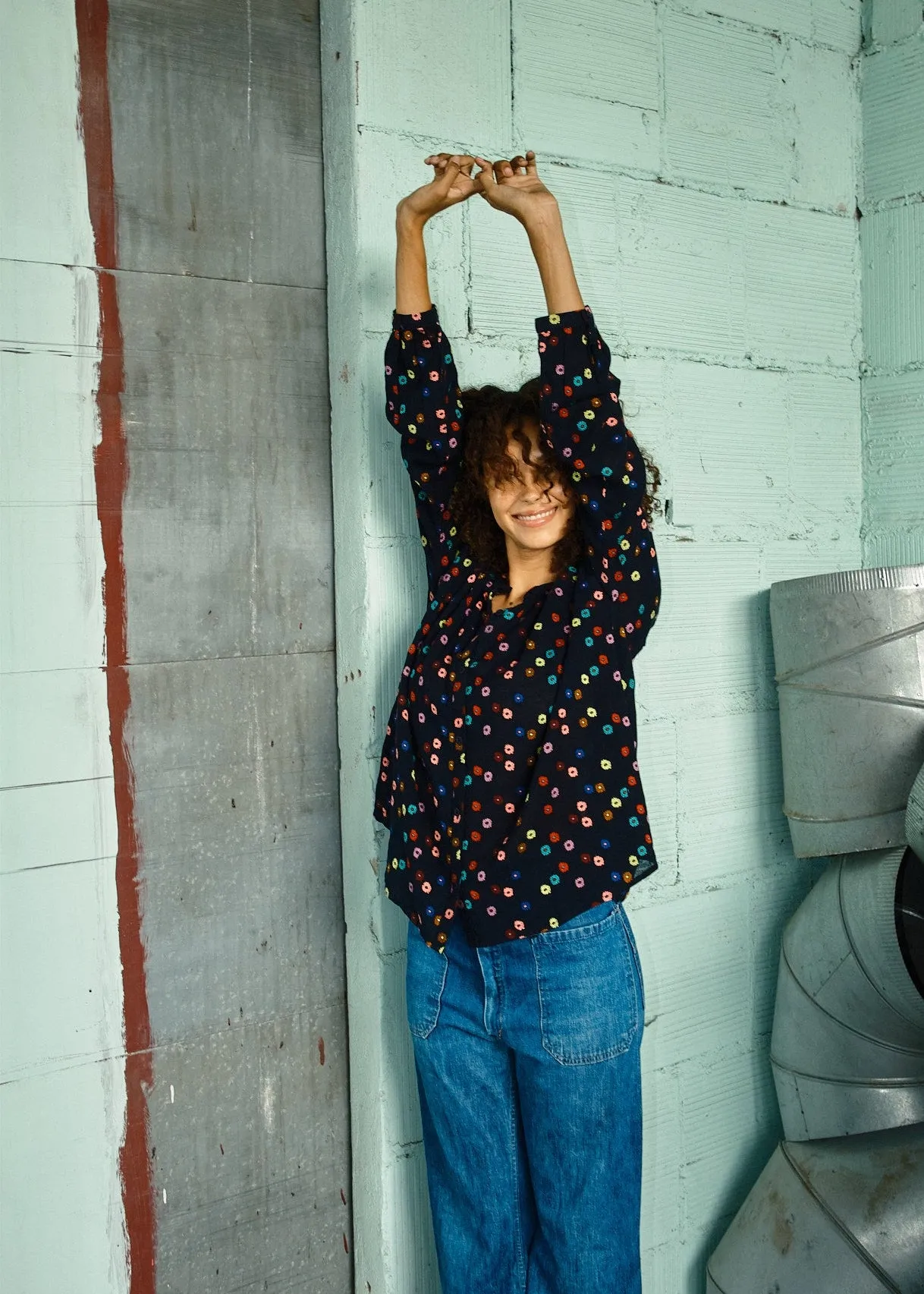 daryl blouse | fall 25 | polka sold by Ace & Jig product image thumbnail 3