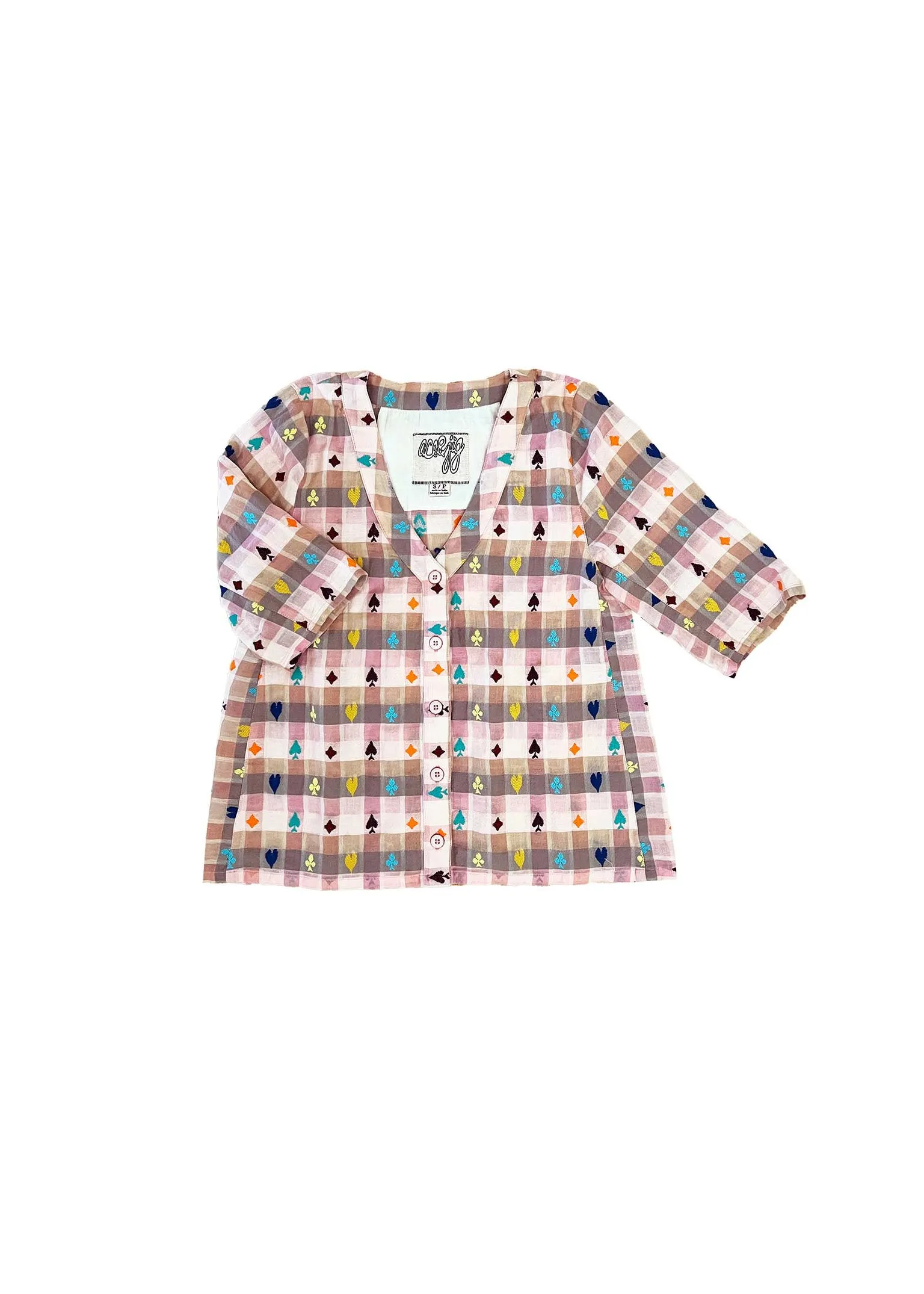 bree blouse | fall 25 | hearts sold by Ace & Jig product image thumbnail 4